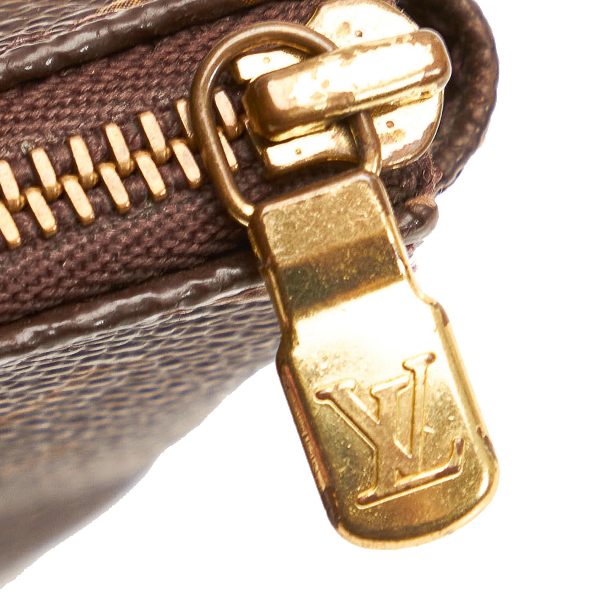 Louis Vuitton Monogram Pochette Accessoires Long Strap (SHG-31486)