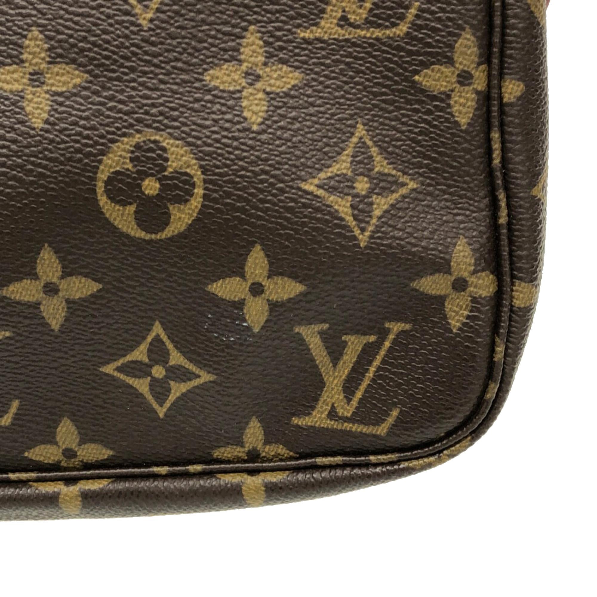 Louis Vuitton Monogram Pochette Accessoires (SHG-0KHNDM)