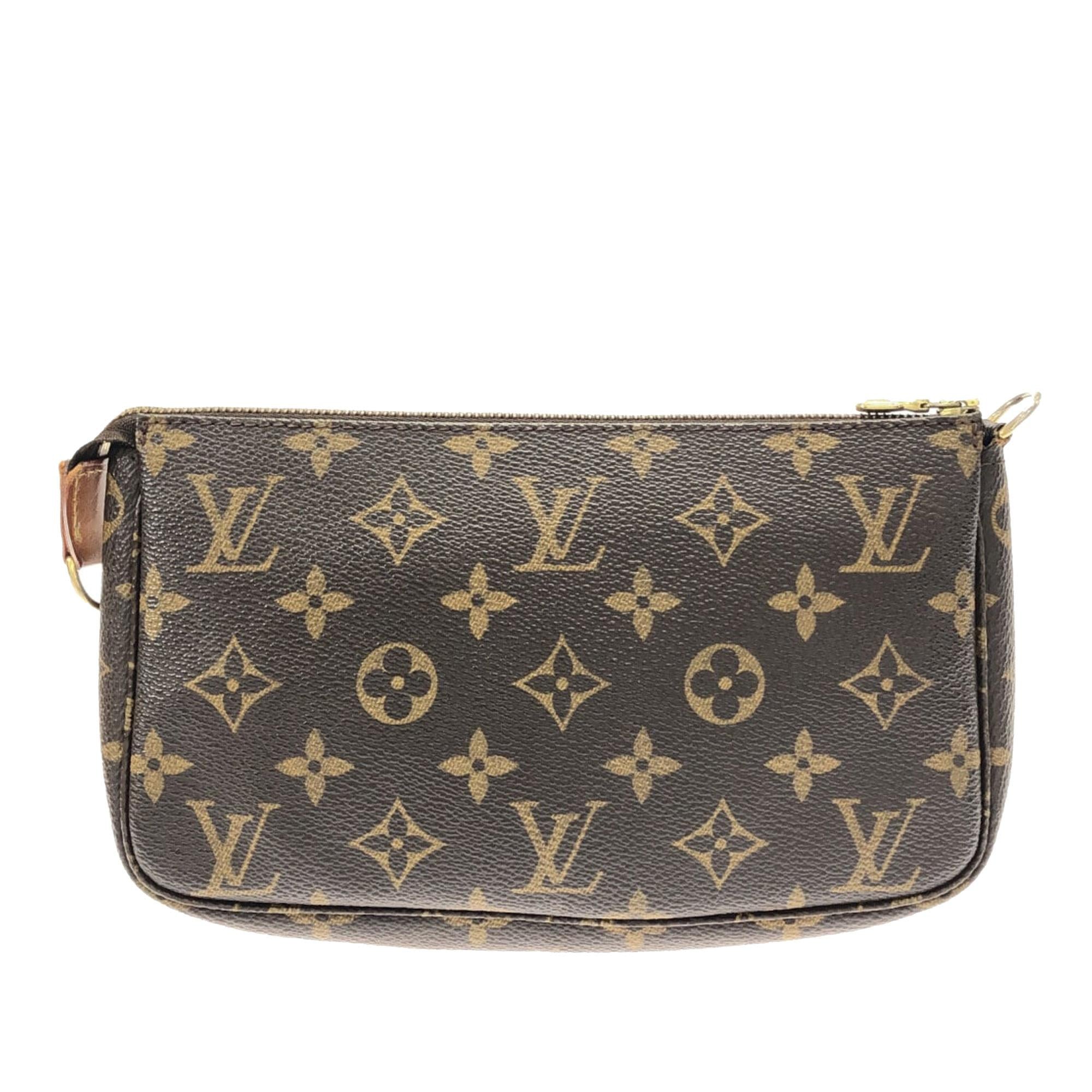 Louis Vuitton Monogram Pochette Accessoires (SHG-zg231f)