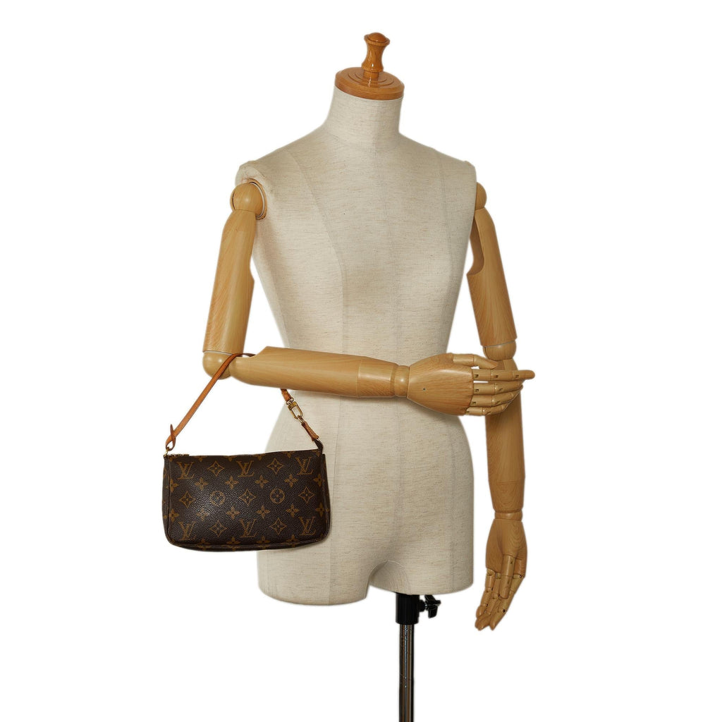 Louis Vuitton Monogram Pochette Accessoires (SHG-1maarm)