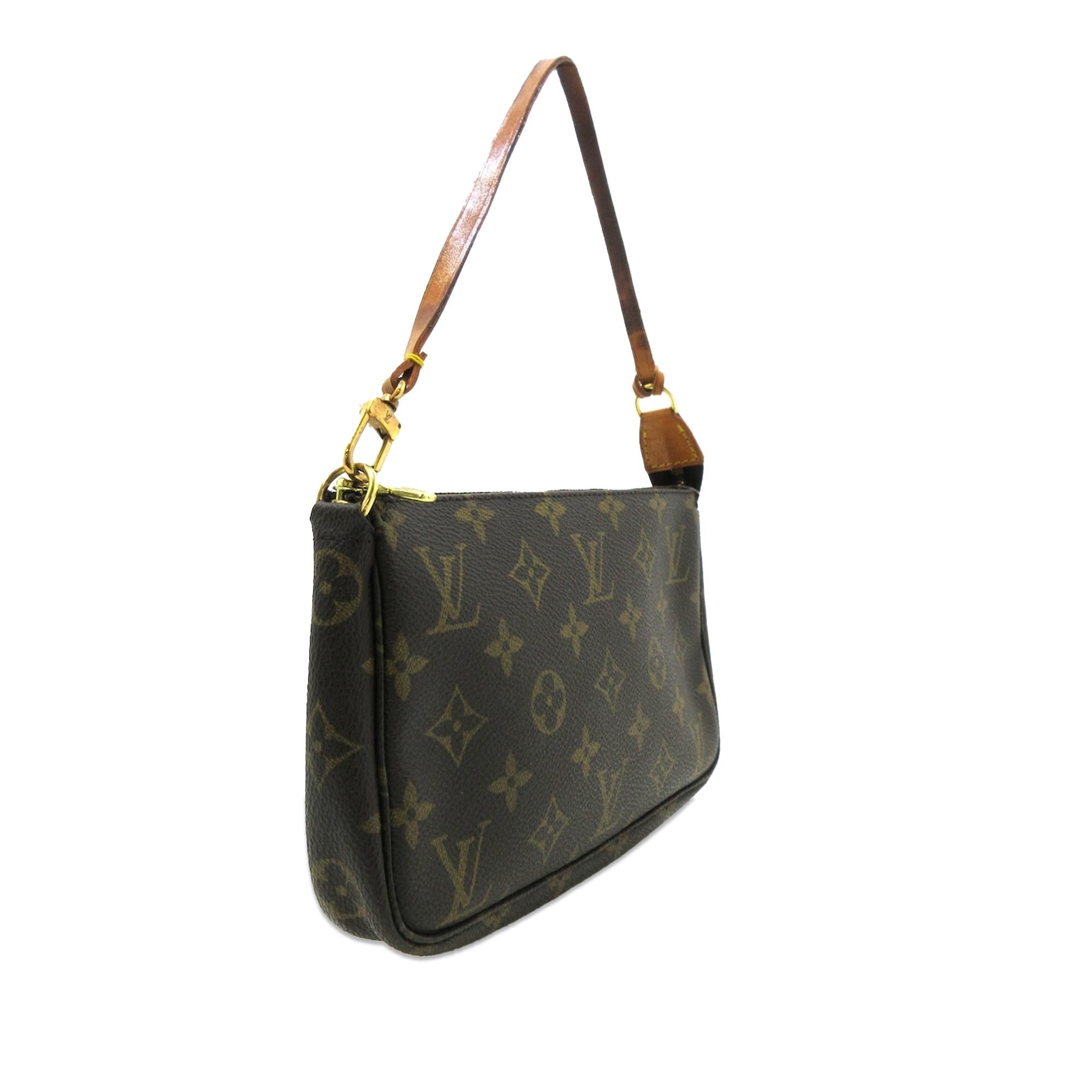 Louis Vuitton Monogram Pochette Accessoires (SHG-lxmGcb)