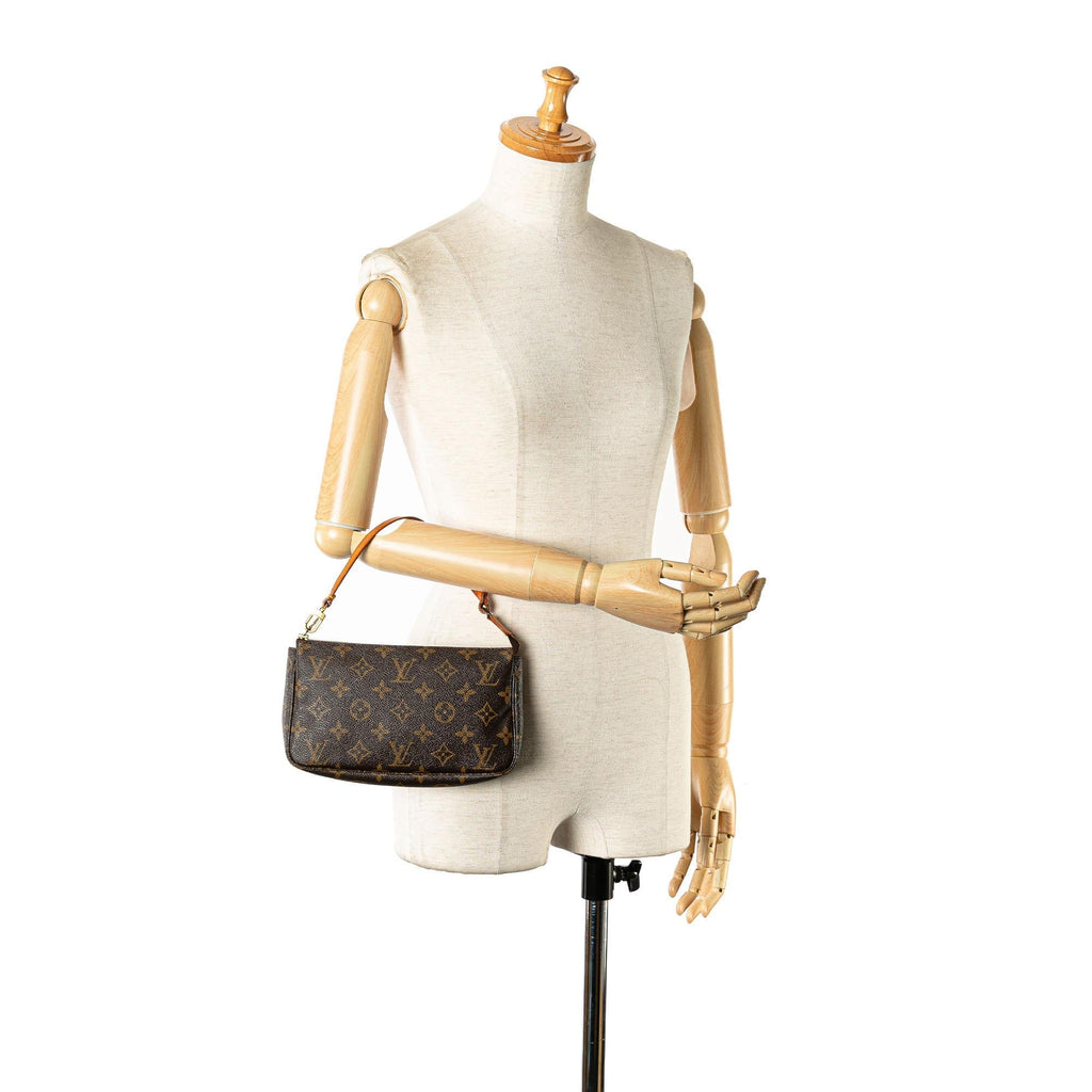 Louis Vuitton Monogram Pochette Accessoires (SHG-1clyEW)