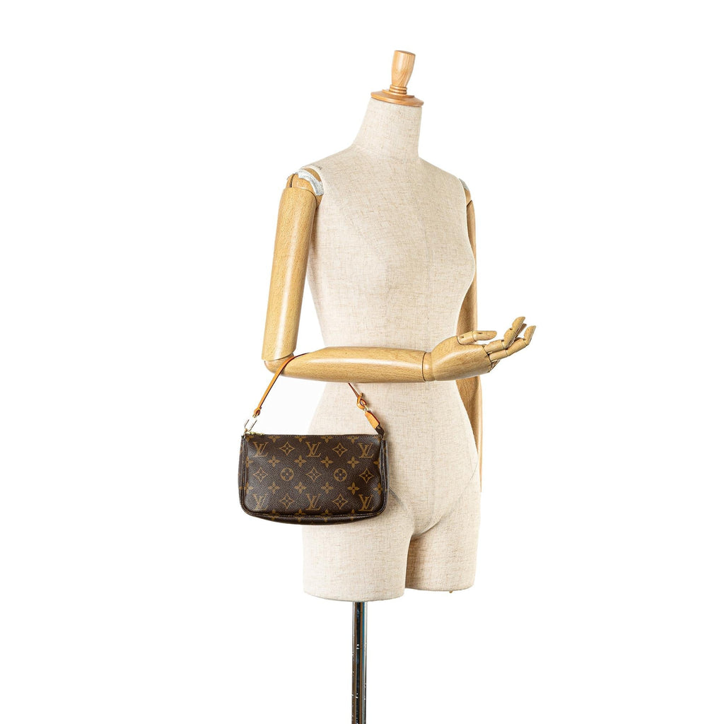 Louis Vuitton Monogram Pochette Accessoires (SHG-kd372N)