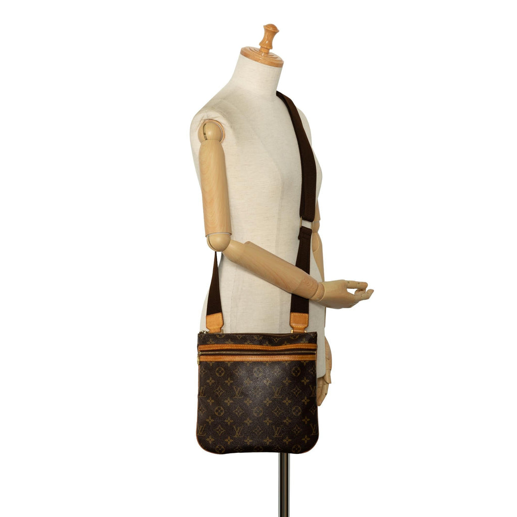 Louis Vuitton Monogram Pochette Bosphore (SHG-xWPXB7)