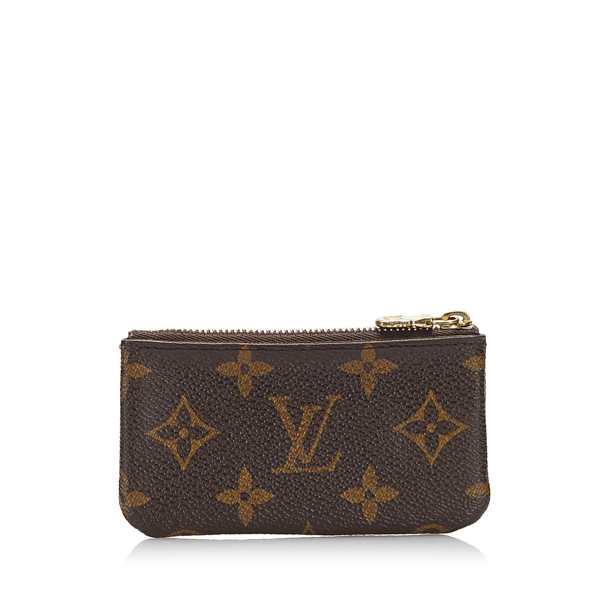 Louis Vuitton Monogram Pochette Cles (SHG-37544)