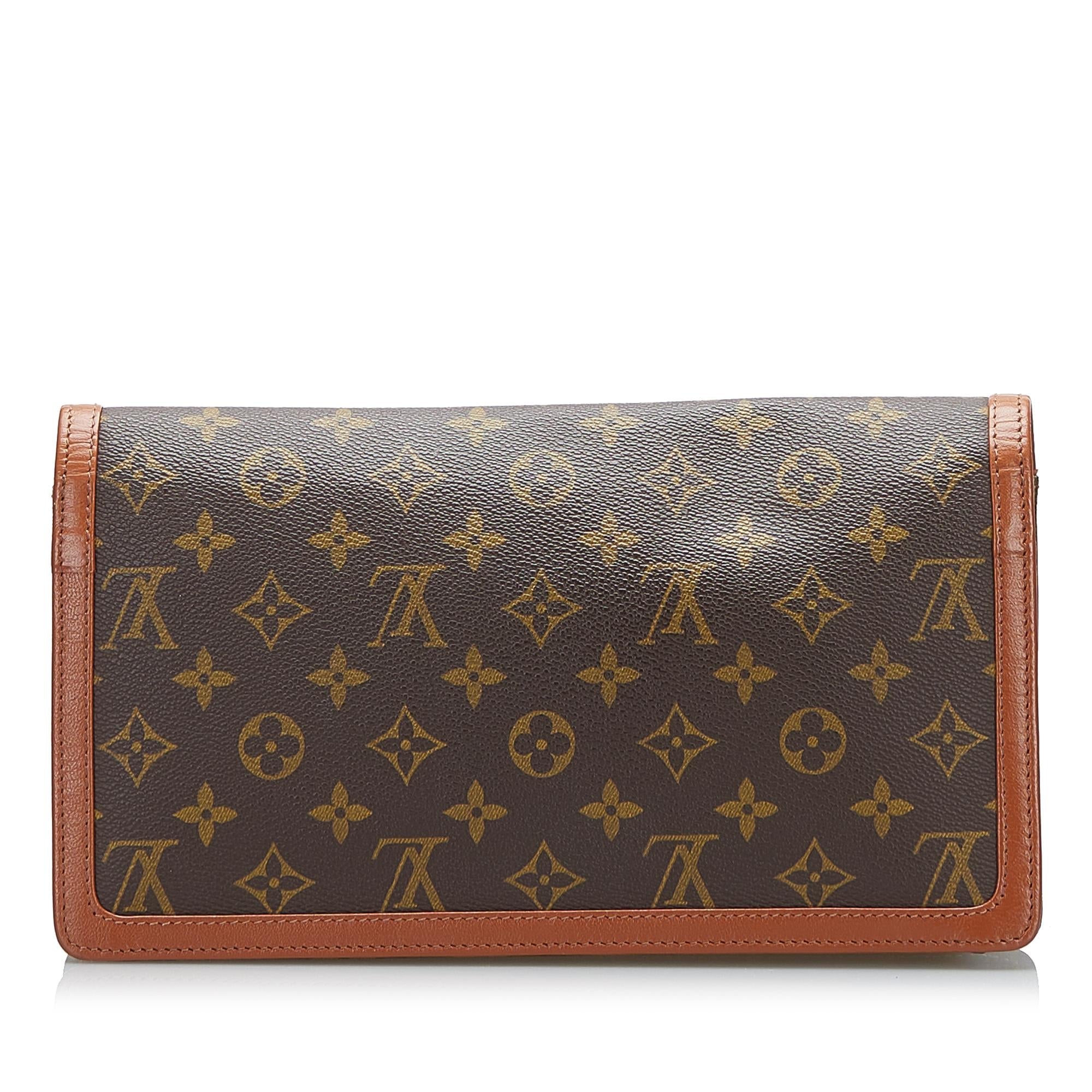Louis Vuitton Monogram Pochette Dame GM (SHG-37858)