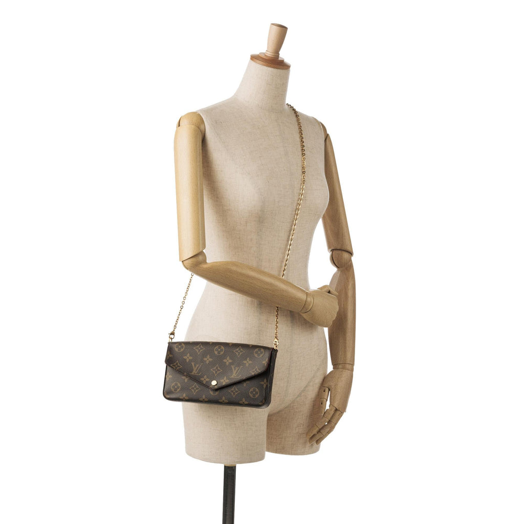 Louis Vuitton Monogram Pochette Felicie (SHG-JTP3VF)