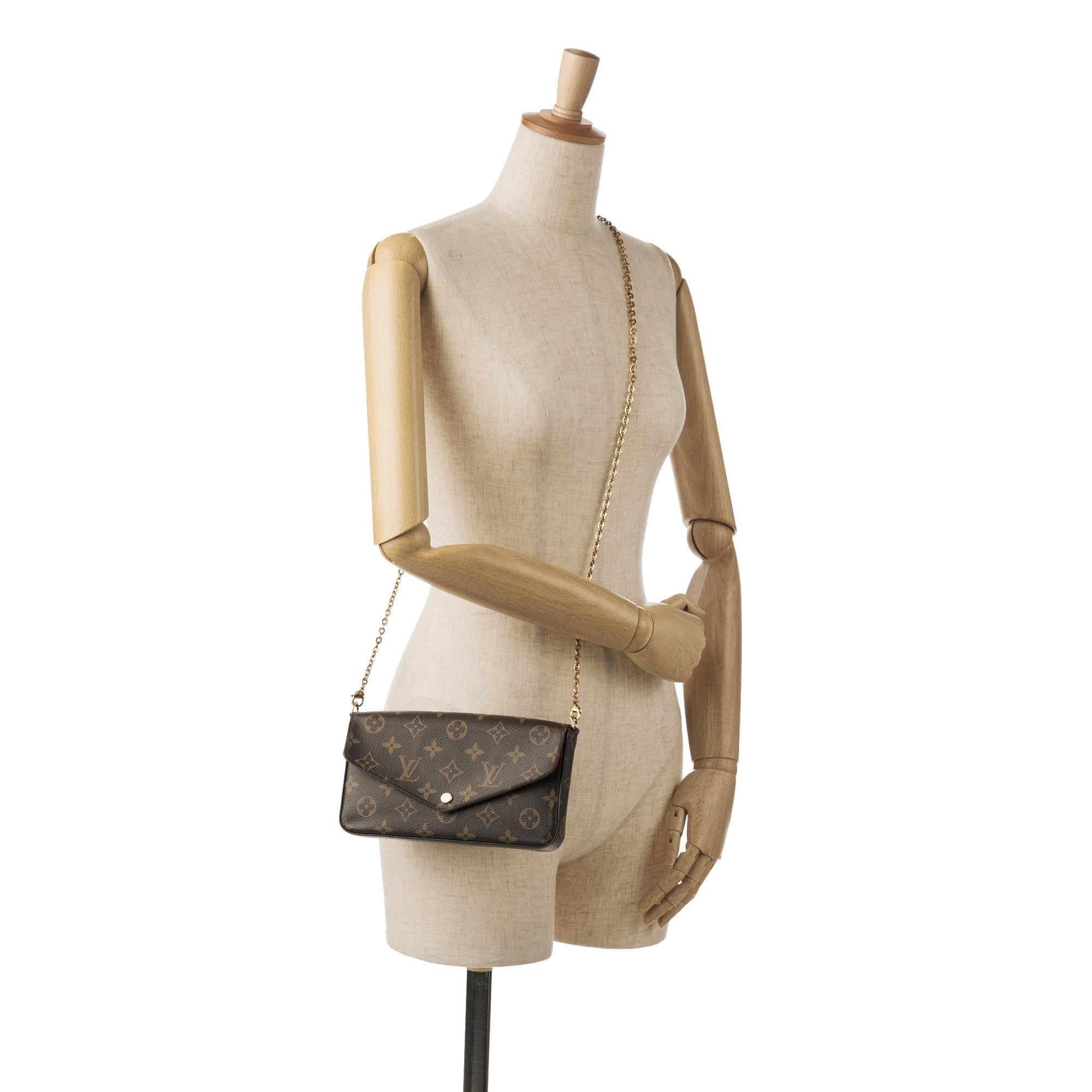 Louis Vuitton Monogram Pochette Felicie (SHG-JTP3VF)
