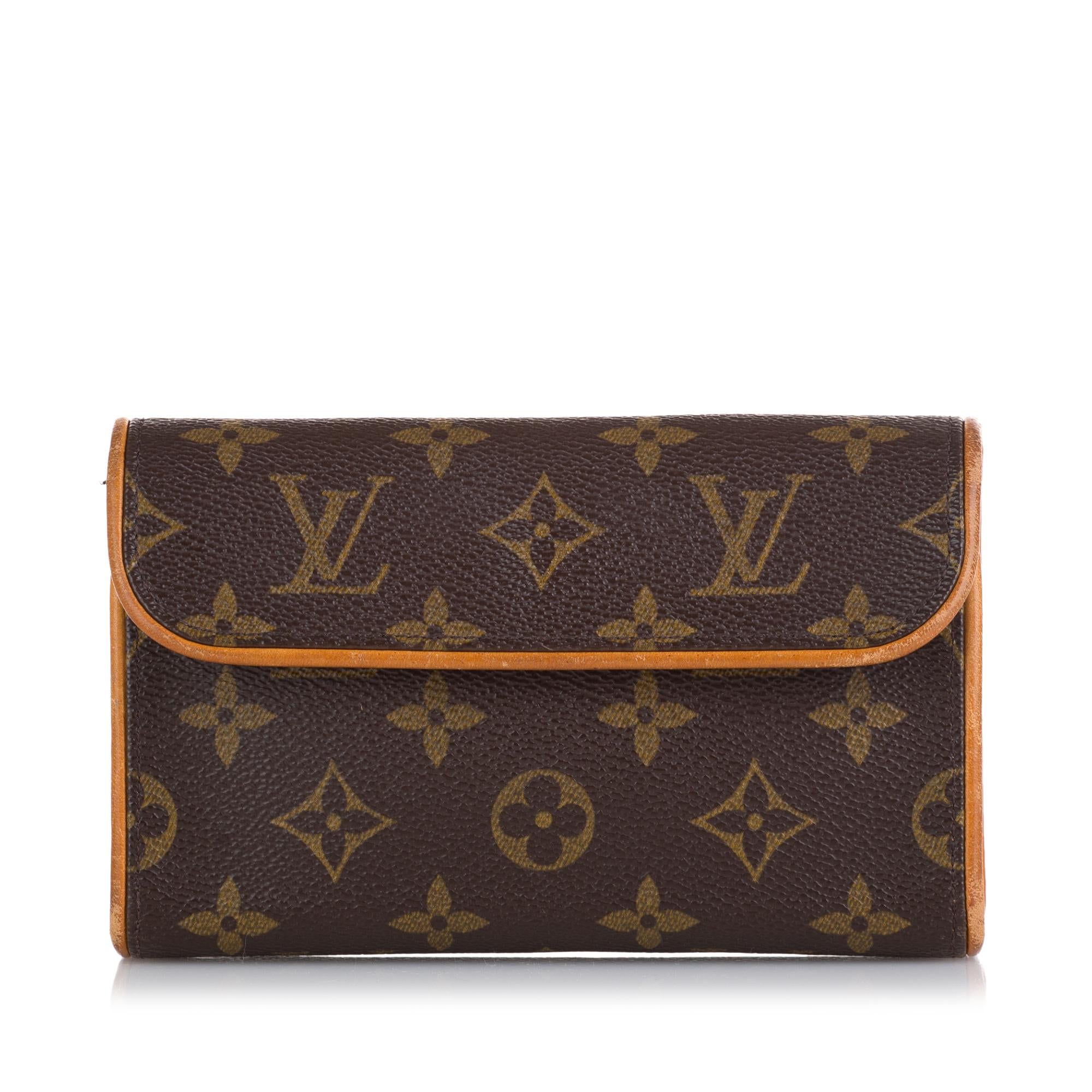 Louis Vuitton Monogram Pochette Florentine (SHG-35654)