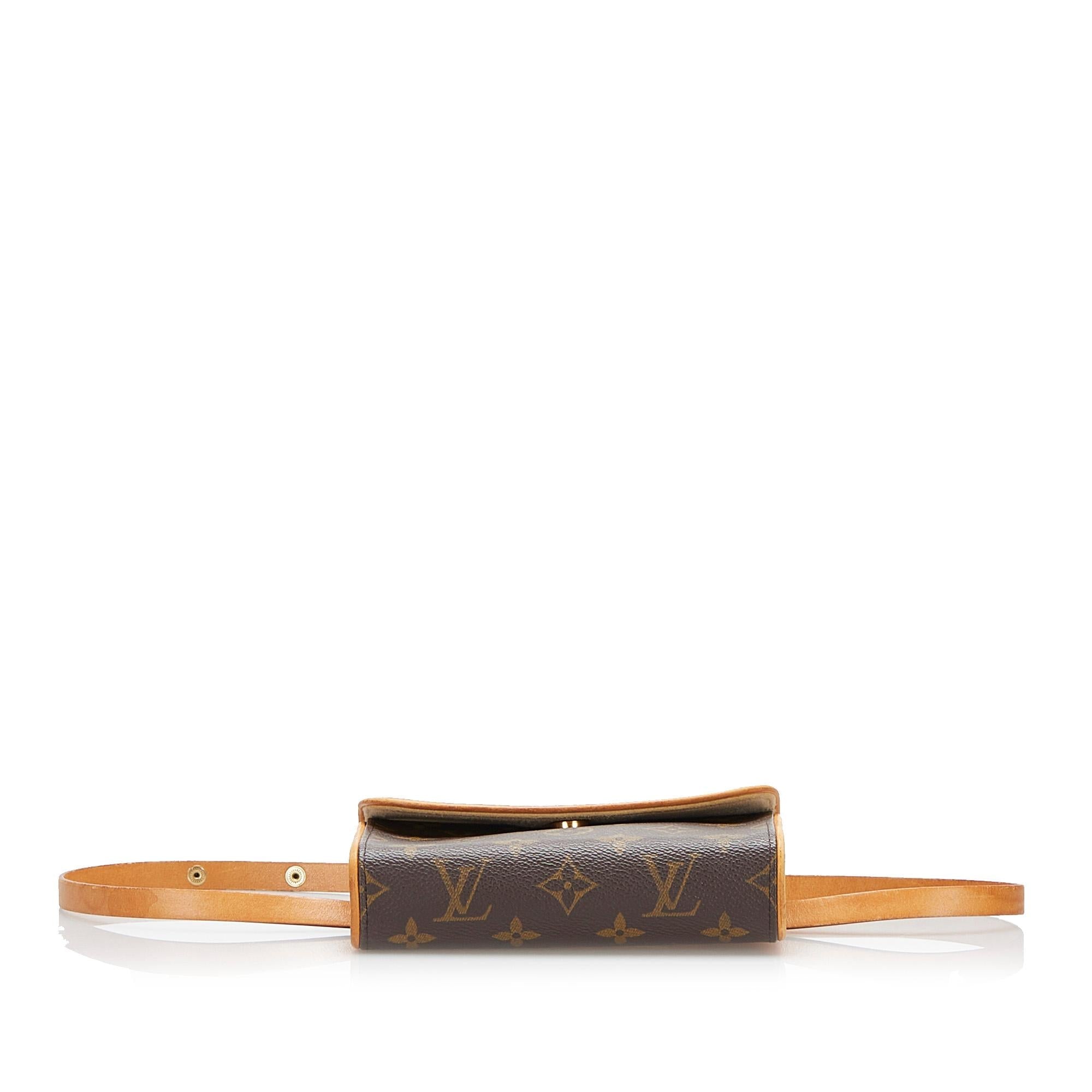 Louis Vuitton Monogram Pochette Florentine (SHG-xD4nHV)