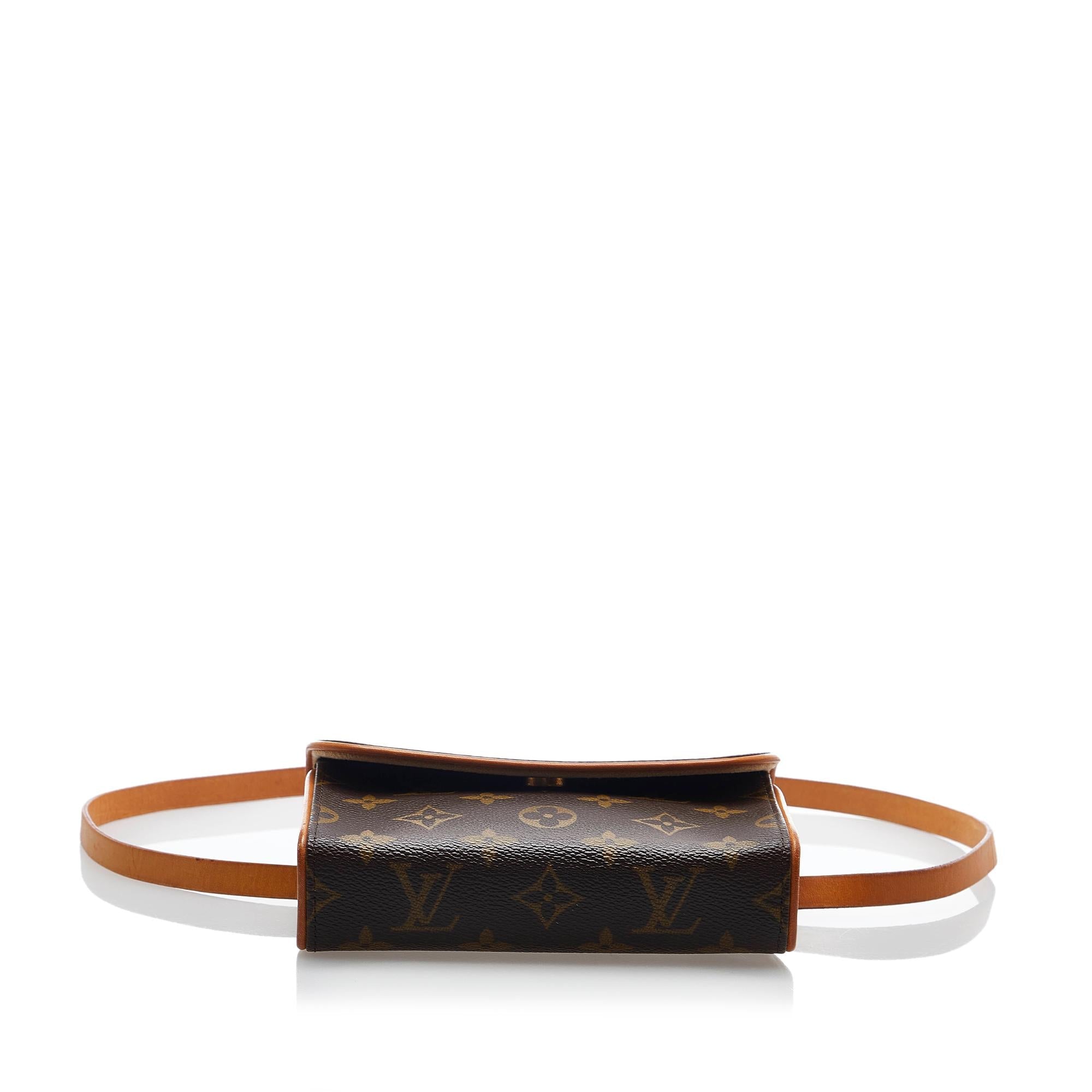 Louis Vuitton Monogram Pochette Florentine (SHG-aUVAme)