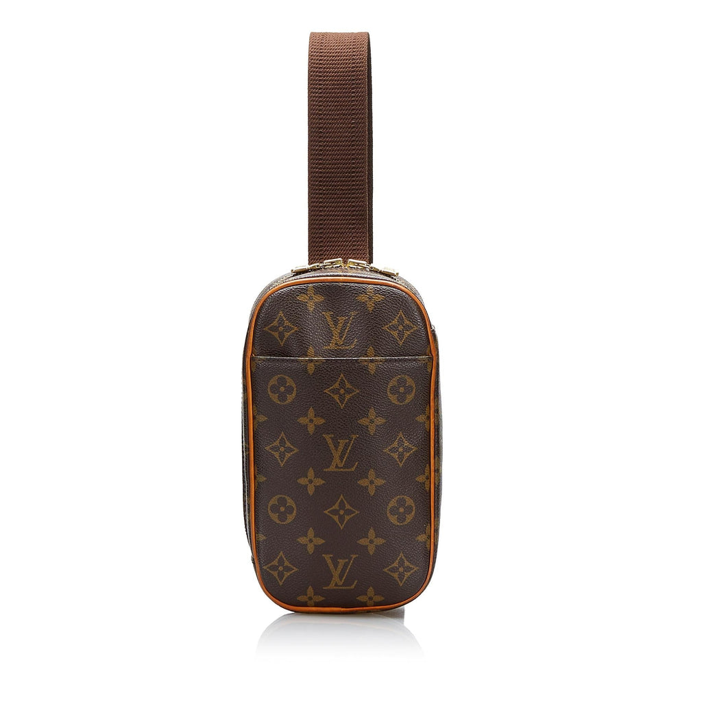 Louis Vuitton Monogram Pochette Gange (SHG-p0K5hB)