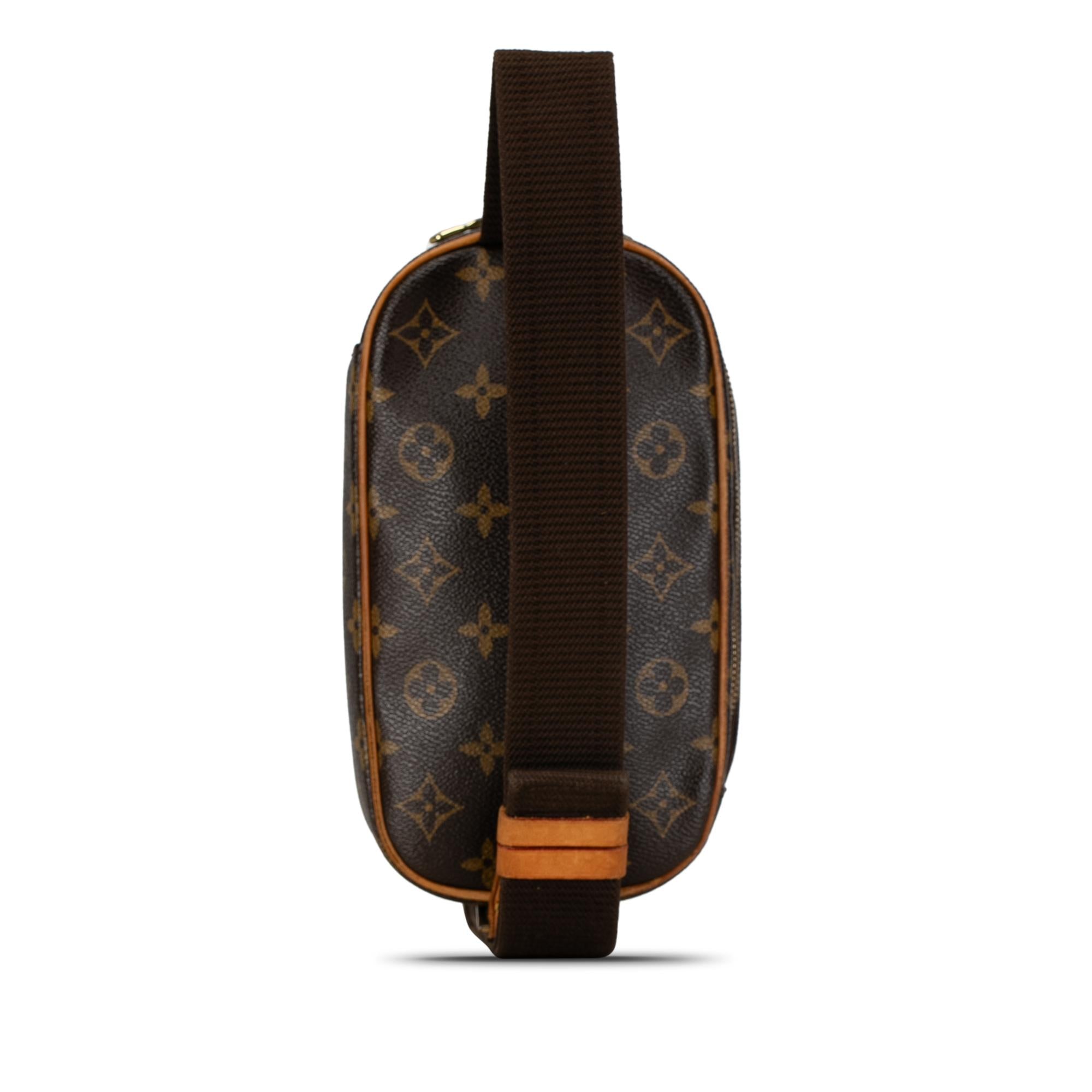Louis Vuitton Monogram Pochette Gange (SHG-U2pE3R)
