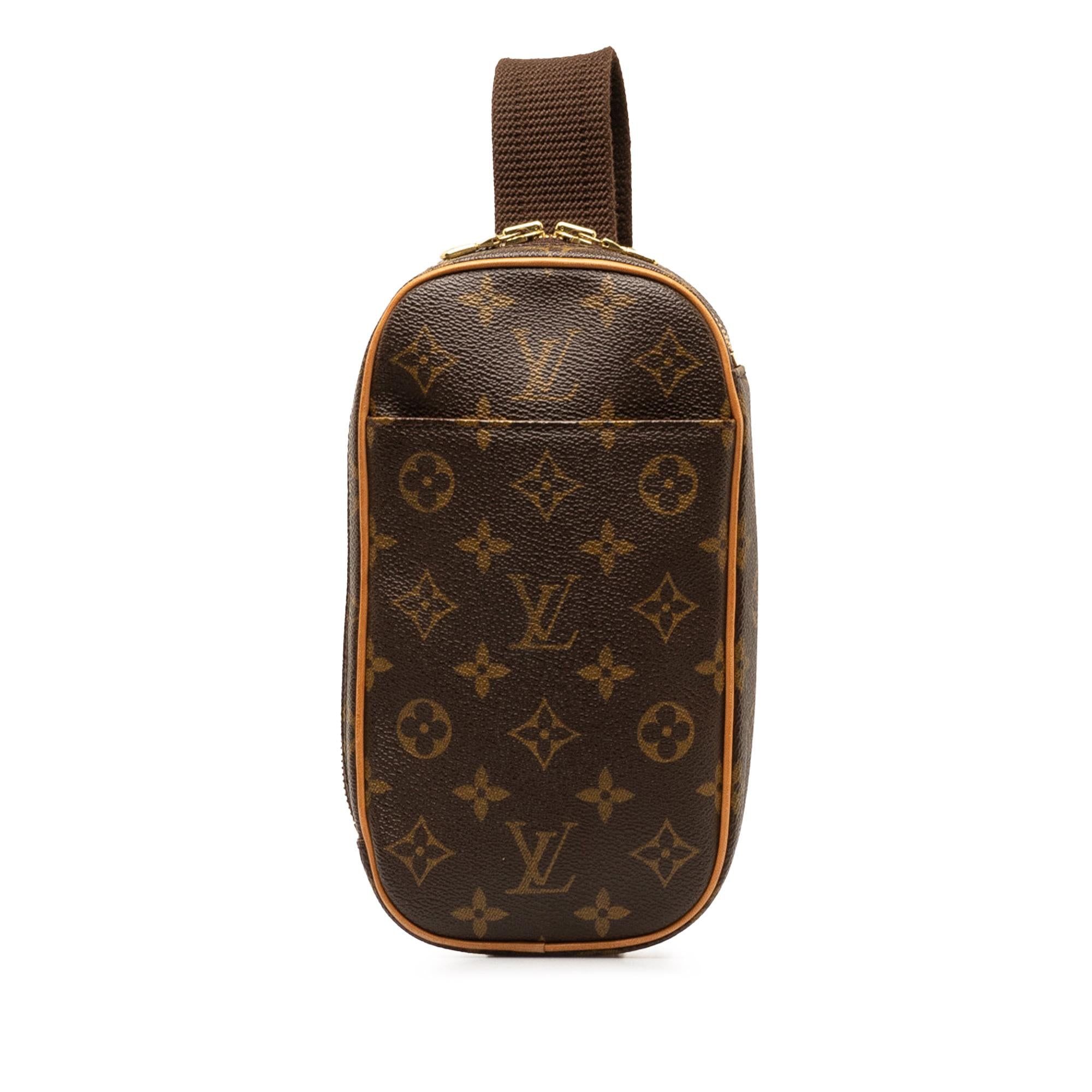 Louis Vuitton Monogram Pochette Gange (SHG-Upnizd)