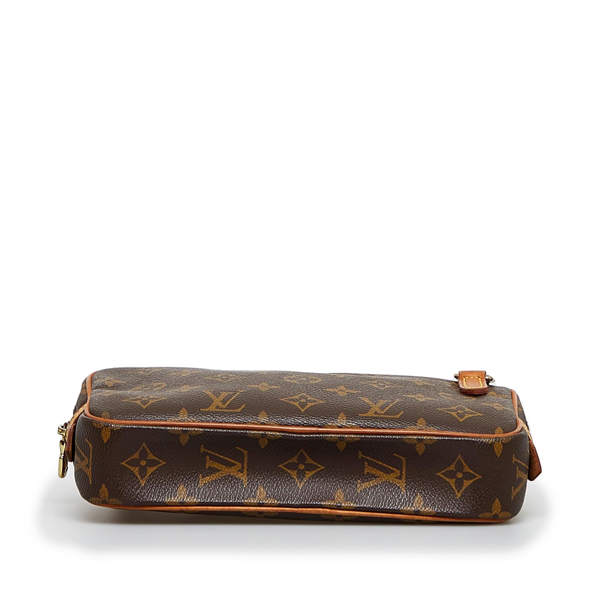 Louis Vuitton Monogram Pochette Marly Bandouliere (SHG-Q1HIos)