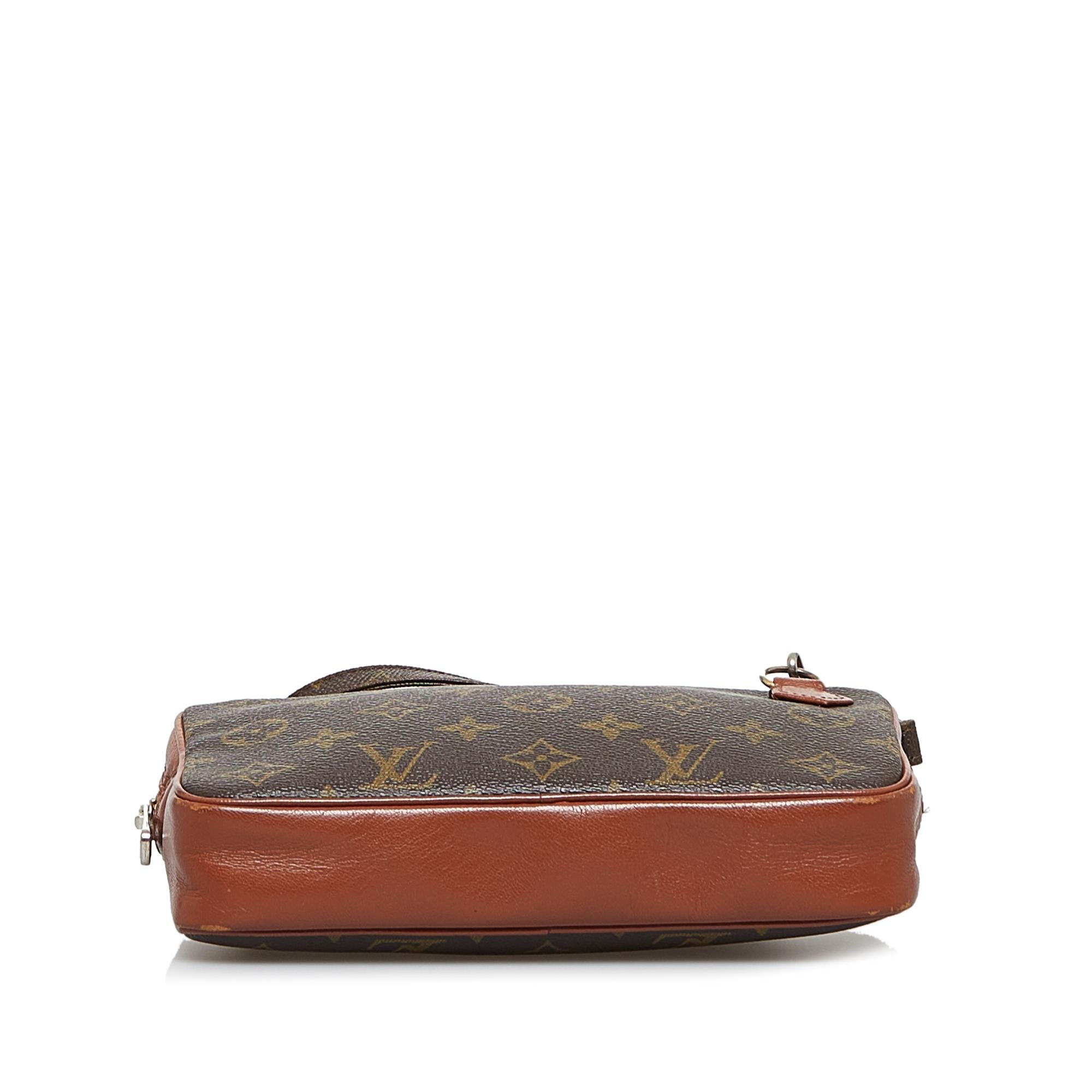 Louis Vuitton Monogram Pochette Marly Bandouliere (SHG-tJJjnH)