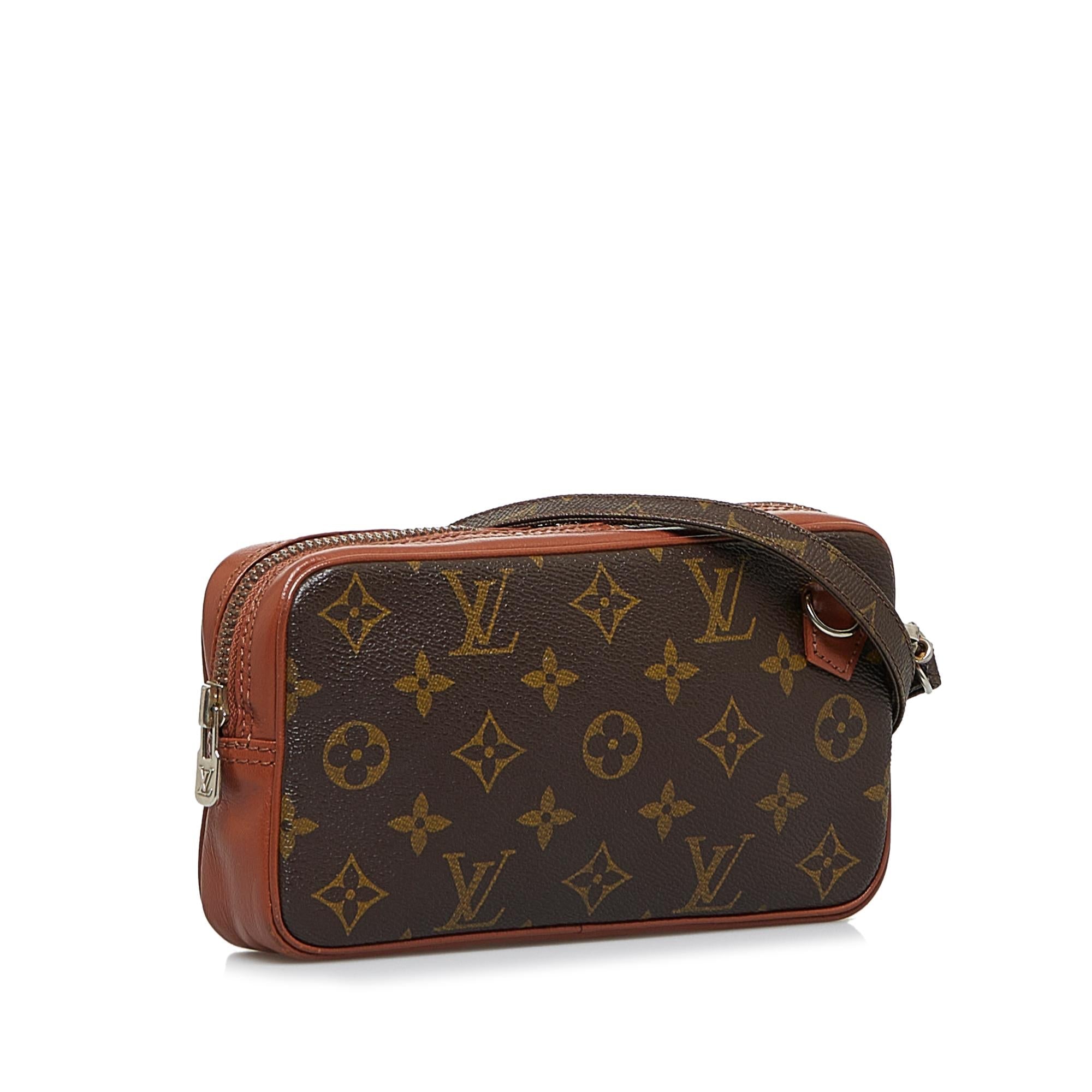 Louis Vuitton Monogram Pochette Marly Bandouliere (SHG-tJJjnH)