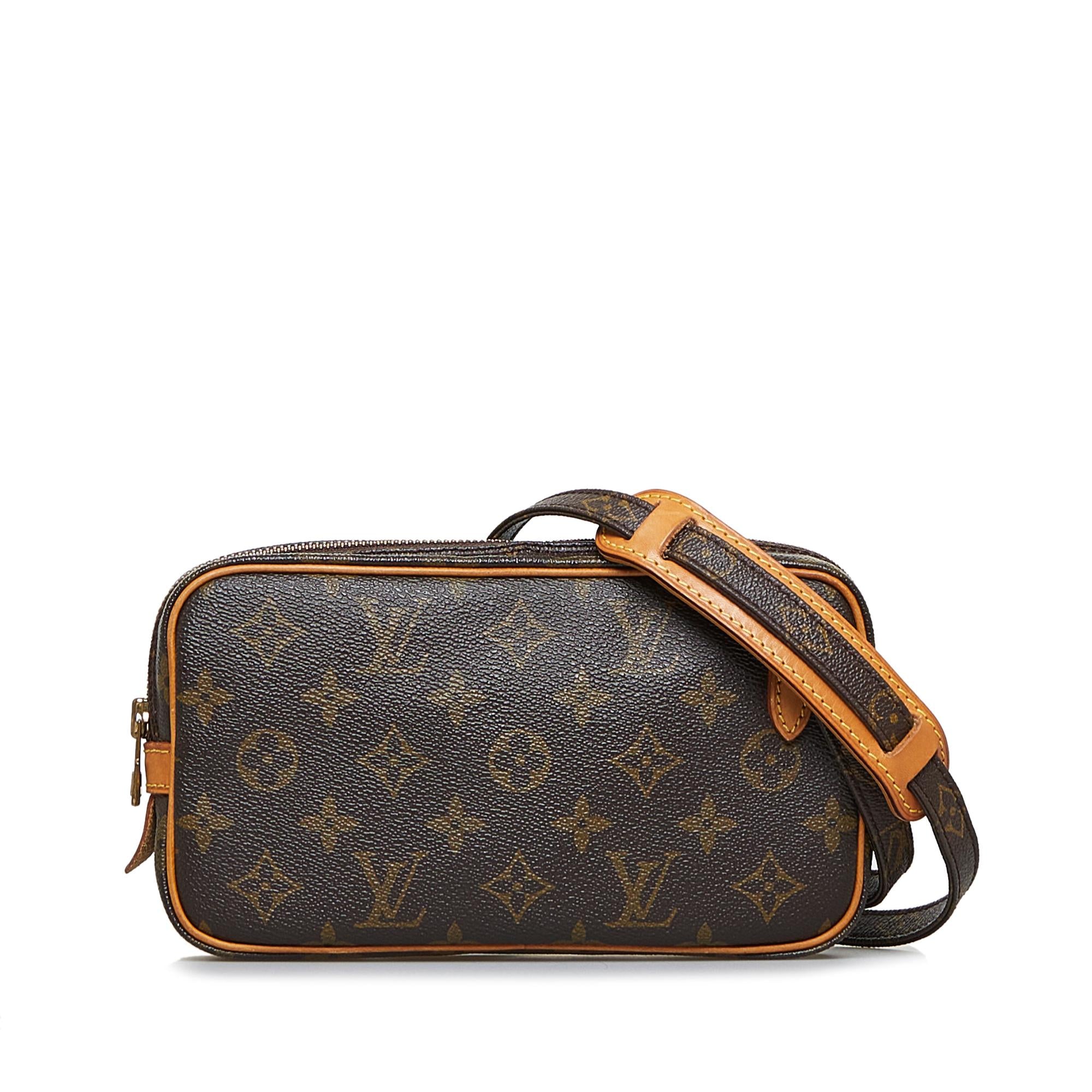 Louis Vuitton Monogram Pochette Marly Bandouliere (SHG-zkEFpR)