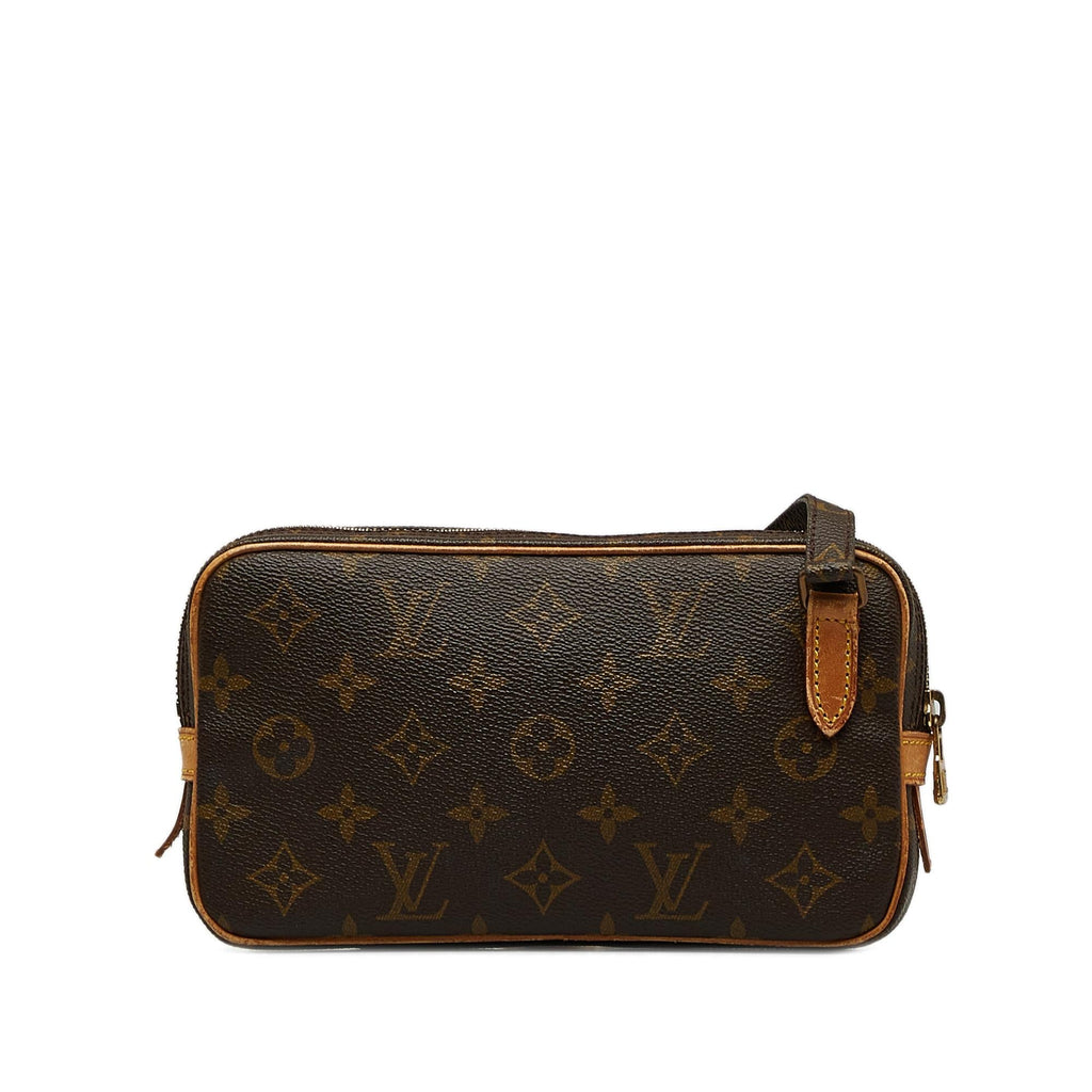 Louis Vuitton Monogram Pochette Marly Bandouliere (SHG-2PYdoK)