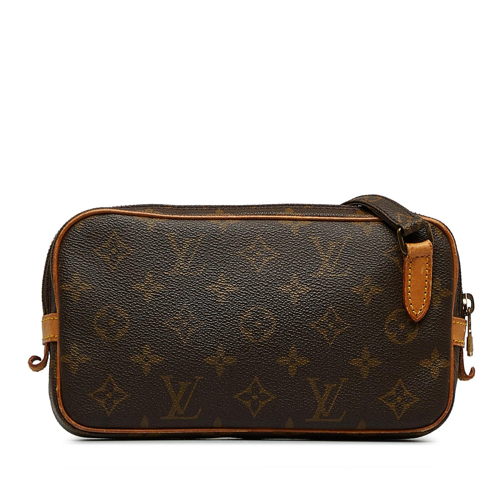 Louis Vuitton Monogram Pochette Marly Bandouliere (SHG-8NhatJ)