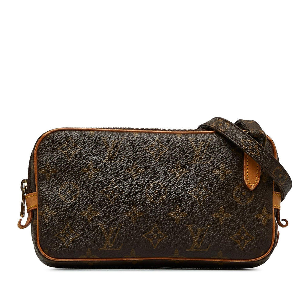 Louis Vuitton Monogram Pochette Marly Bandouliere (SHG-8NhatJ)