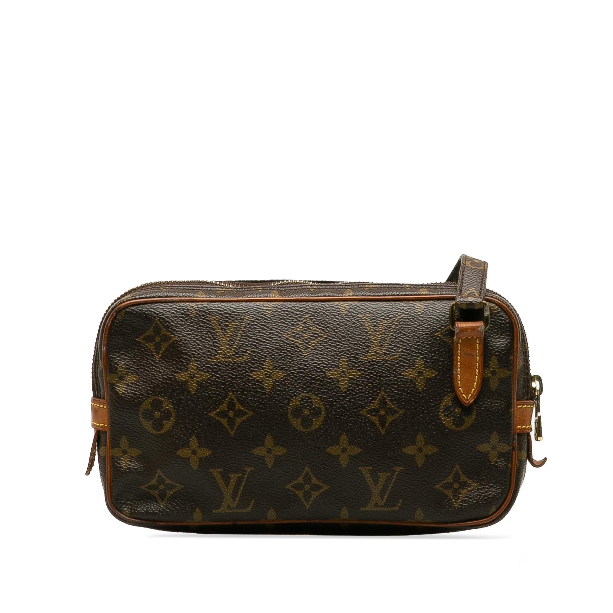 Louis Vuitton Monogram Pochette Marly Bandouliere (SHG-HCXRxe)