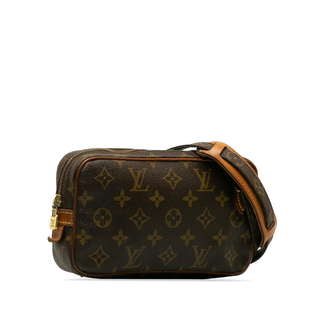 Louis Vuitton Monogram Pochette Marly Bandouliere (SHG-HCXRxe)