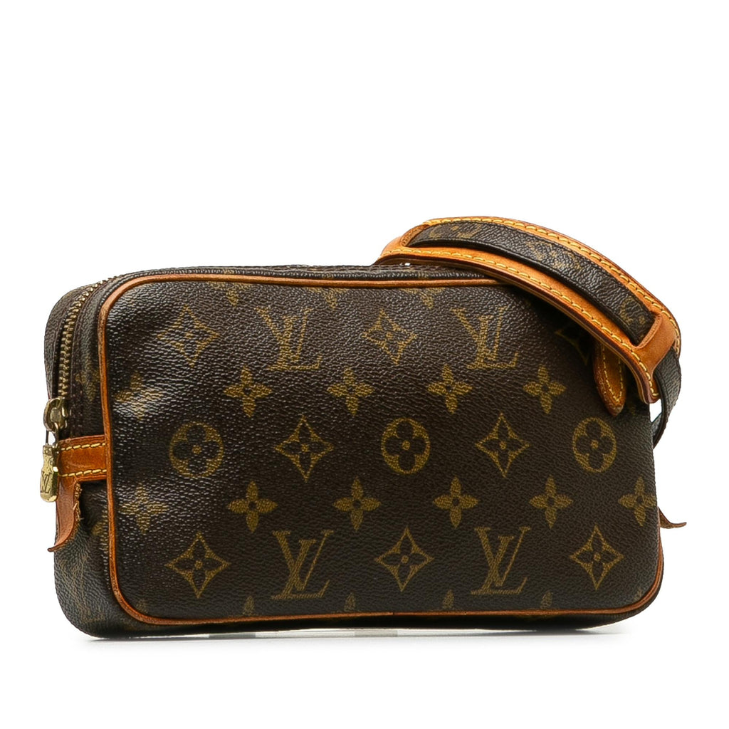 Louis Vuitton Monogram Pochette Marly Bandouliere (SHG-3QvjLK)