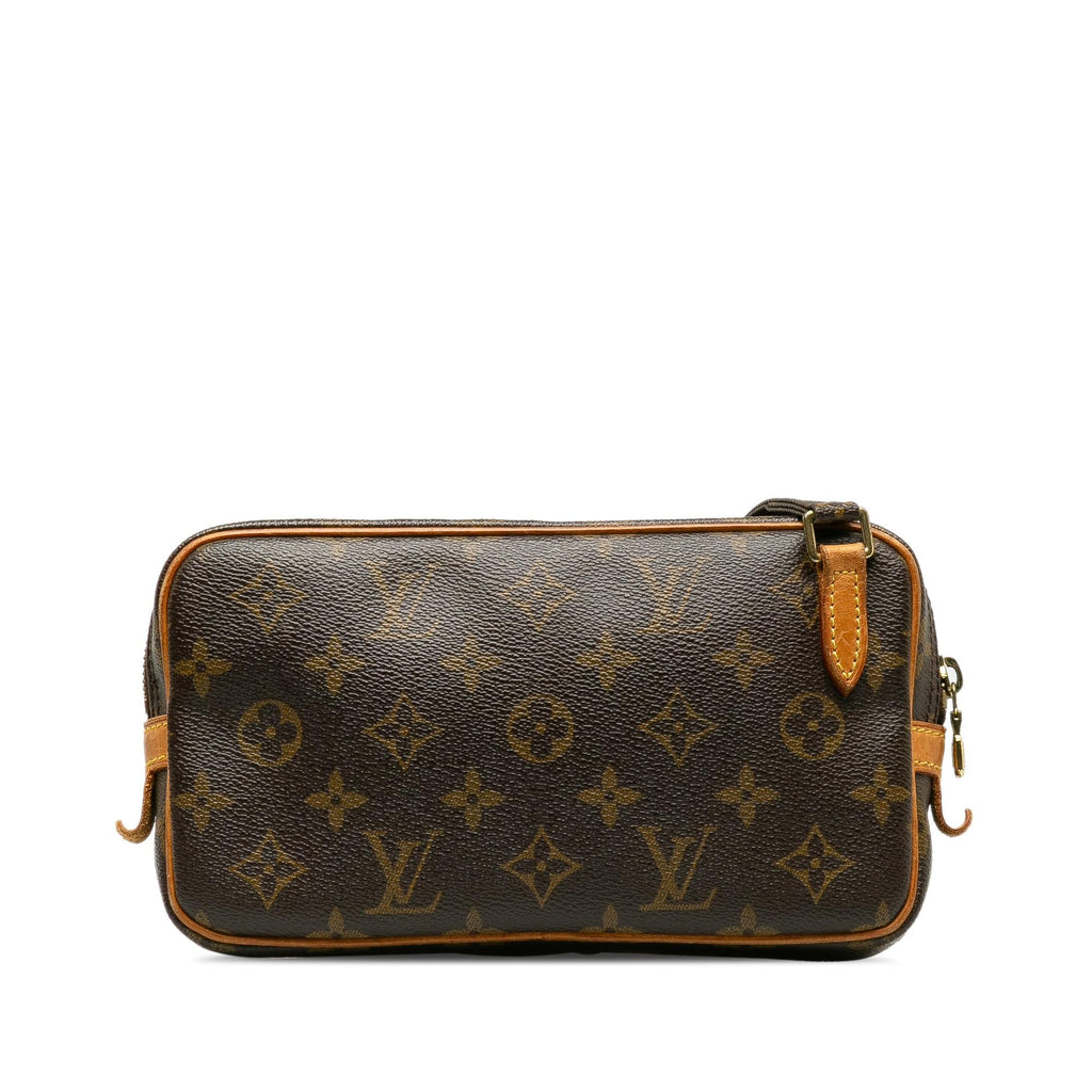 Louis Vuitton Monogram Pochette Marly Bandouliere (SHG-PJWALs)