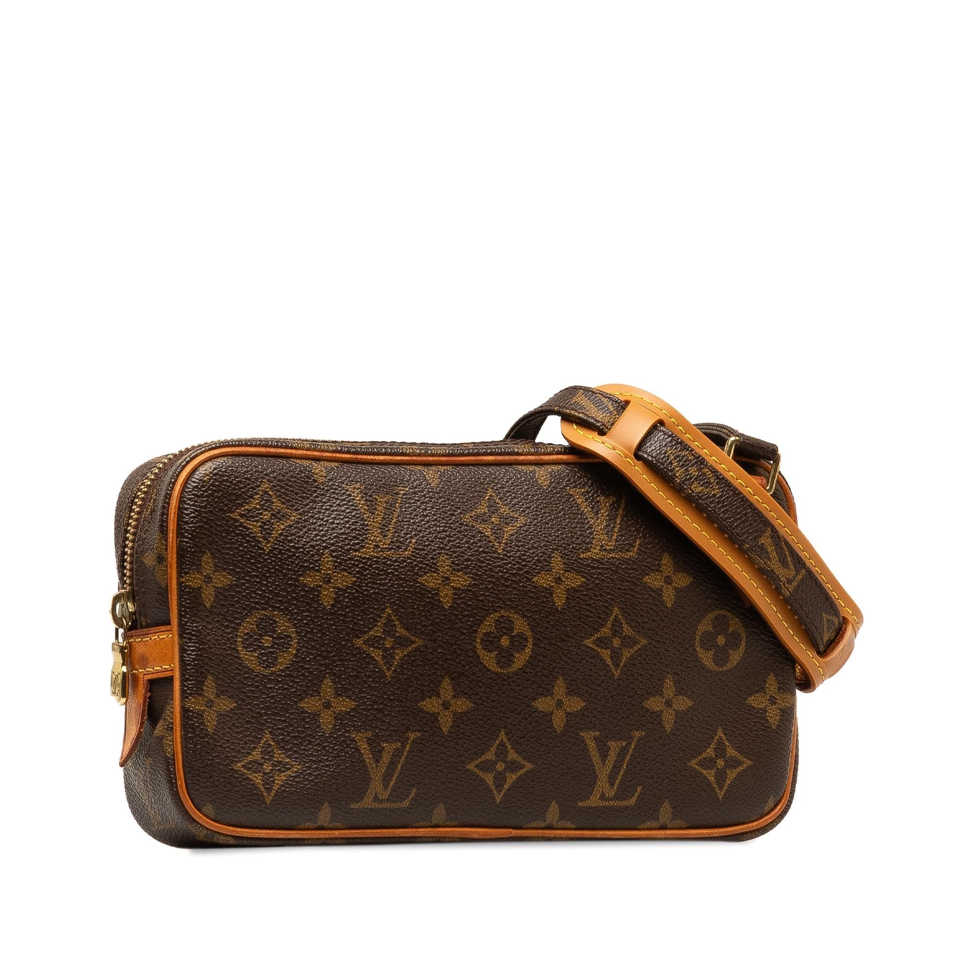 Louis Vuitton Monogram Pochette Marly Bandouliere (SHG-J0BLHI)