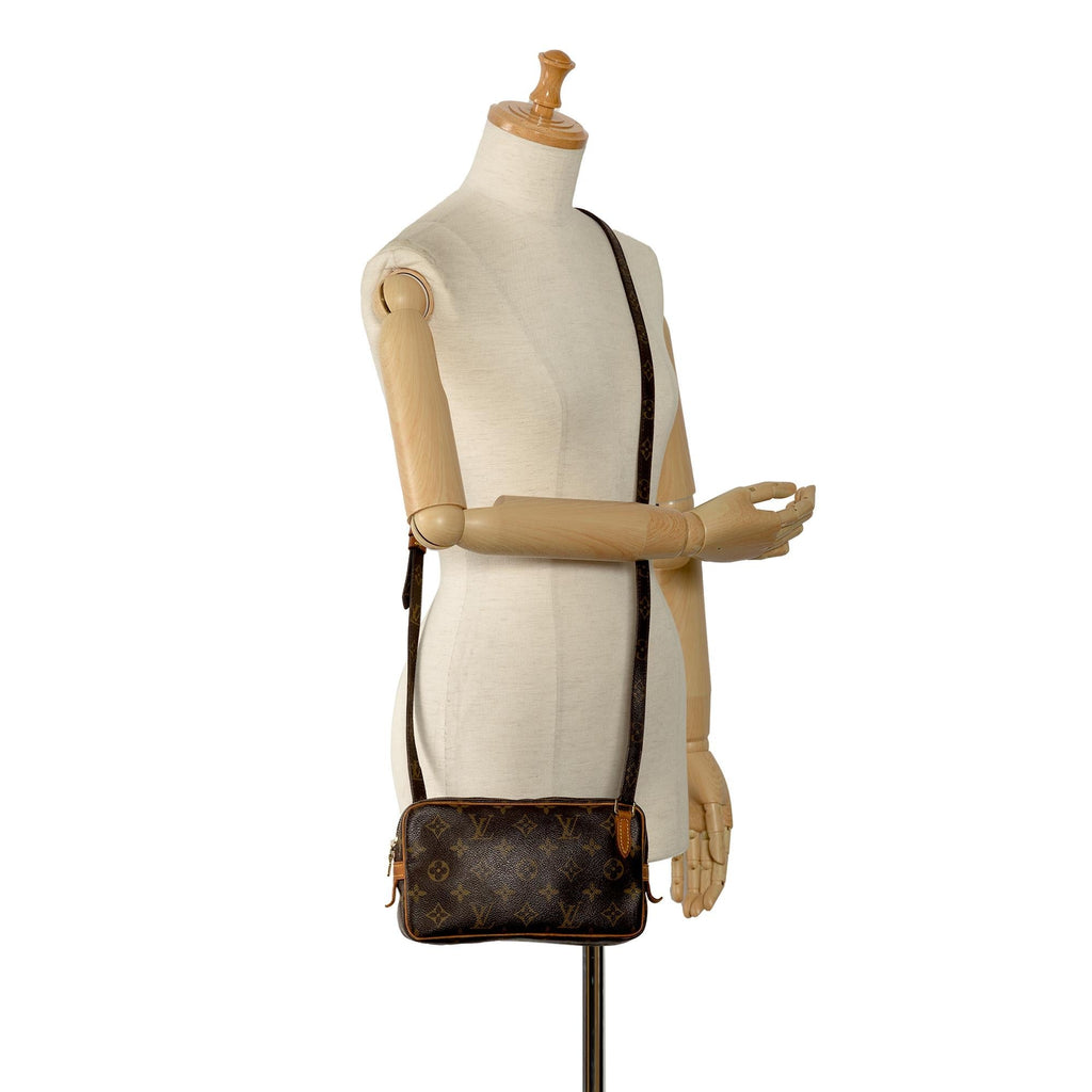 Louis Vuitton Monogram Pochette Marly Bandouliere (SHG-kOpD3m)