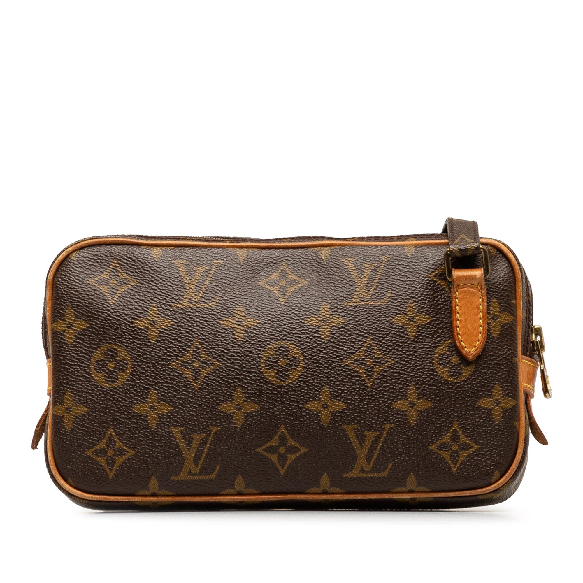 Louis Vuitton Monogram Pochette Marly Bandouliere (SHG-vSClvp)