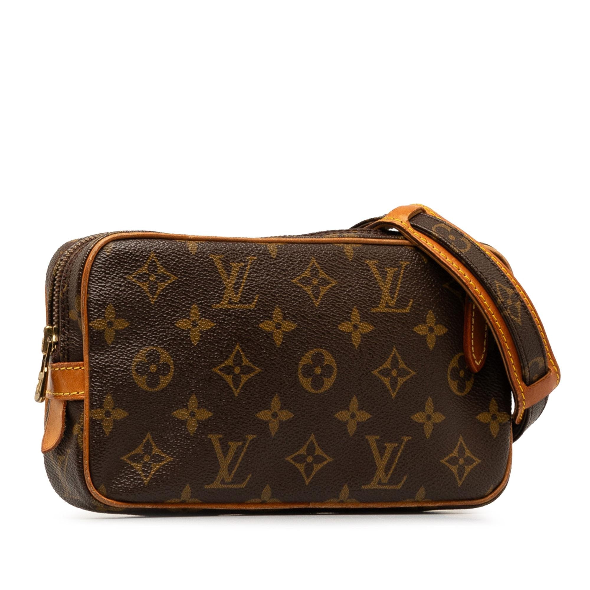 Louis Vuitton Monogram Pochette Marly Bandouliere (SHG-vSClvp)