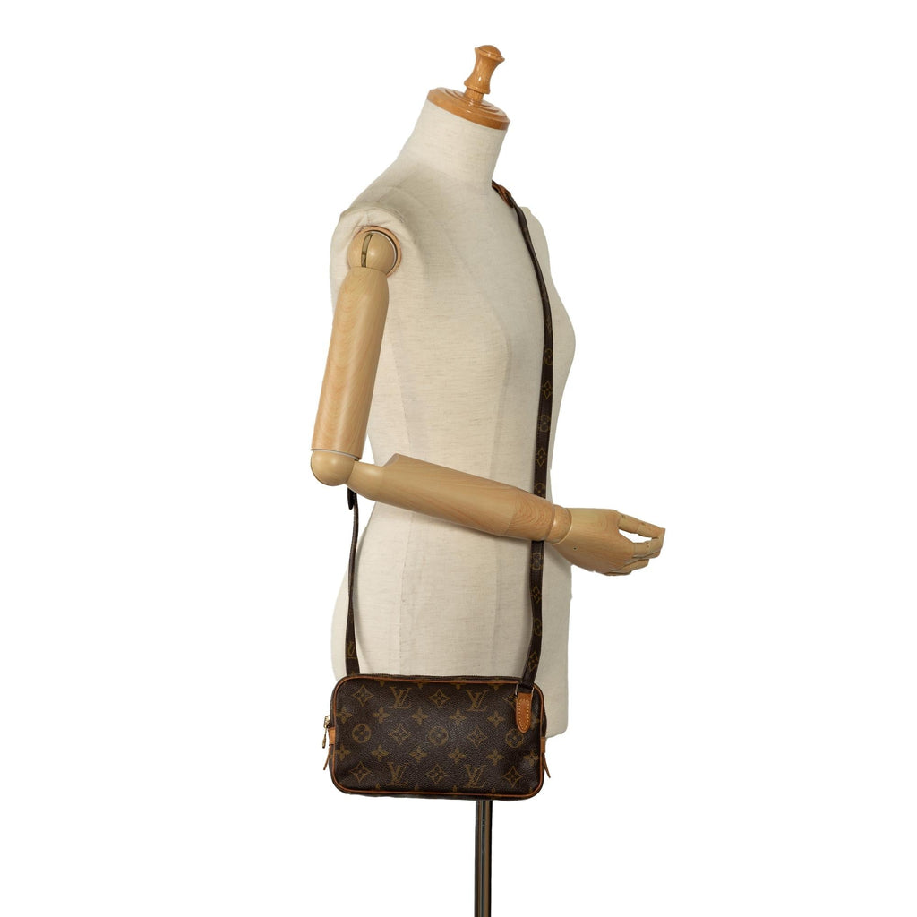 Louis Vuitton Monogram Pochette Marly Bandouliere (SHG-z3FMN2)