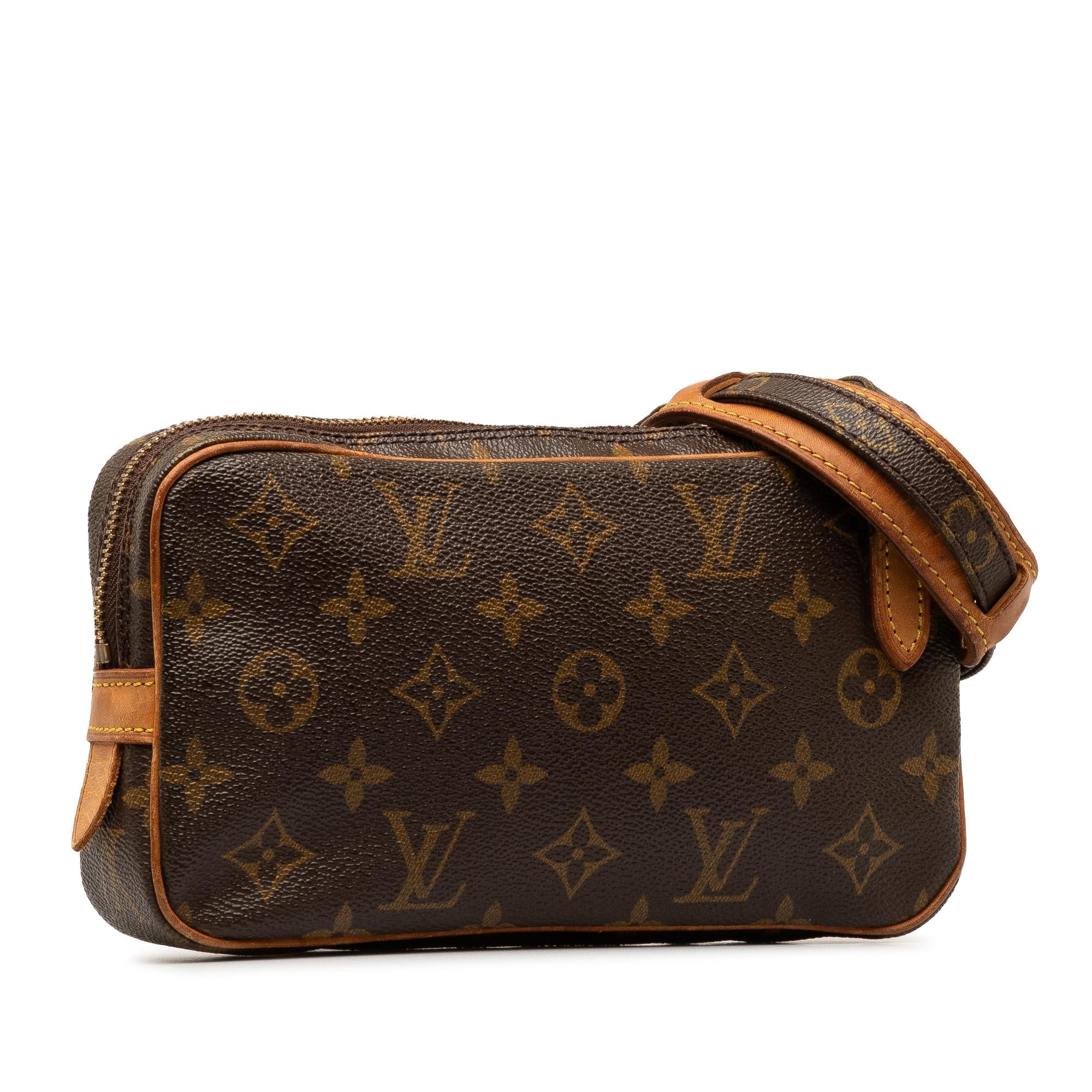 Louis Vuitton Monogram Pochette Marly Bandouliere (SHG-z3FMN2)