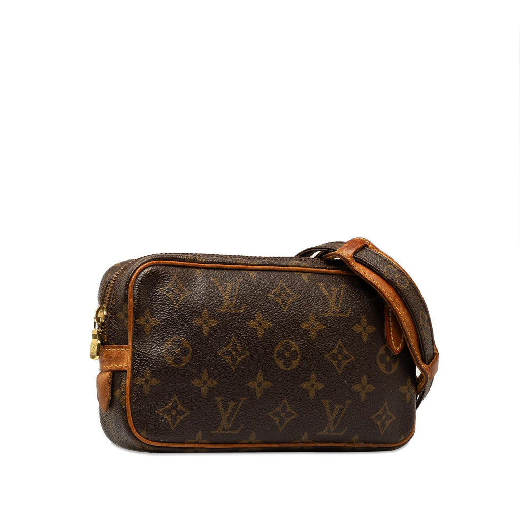 Louis Vuitton Monogram Pochette Marly Bandouliere (SHG-sDnwO5)