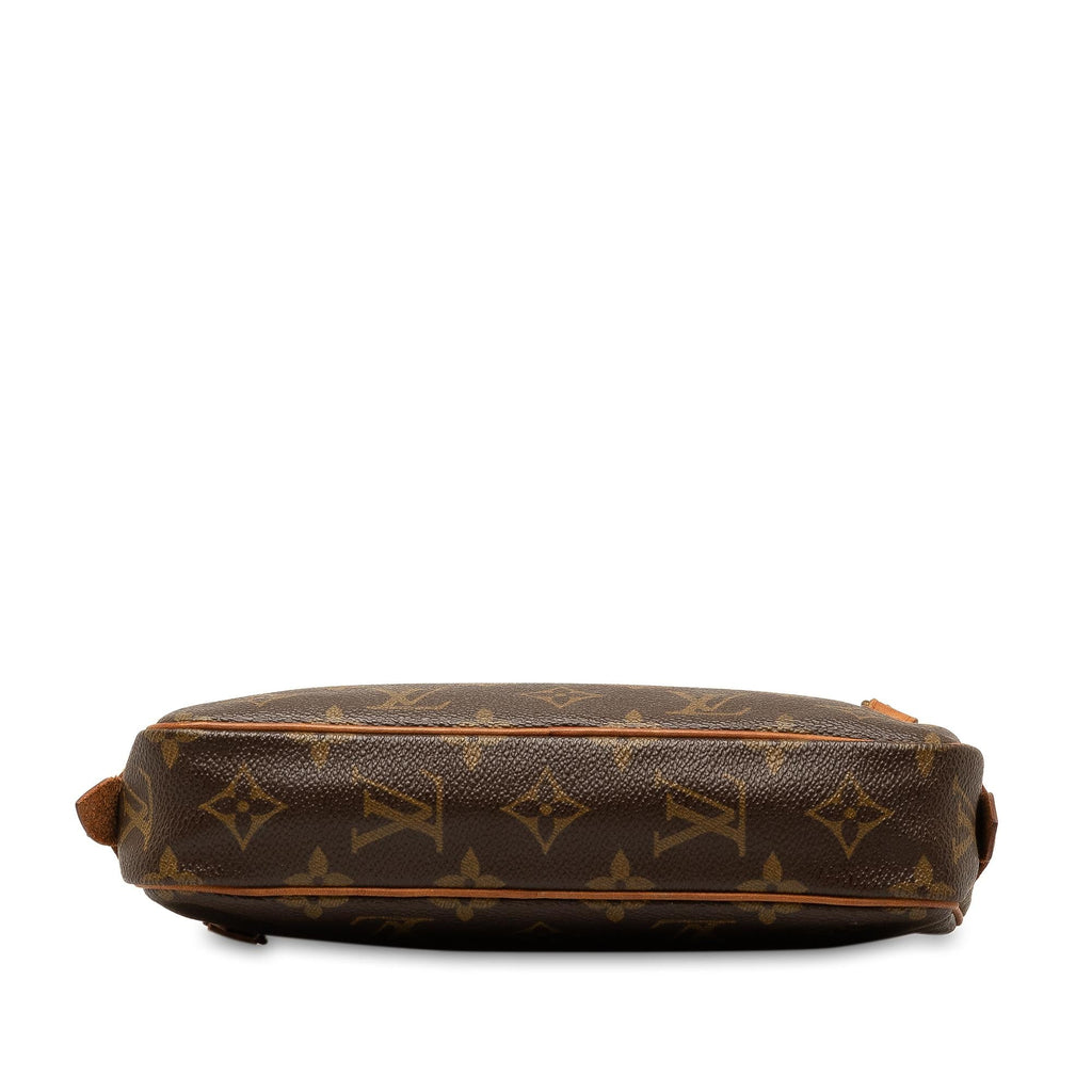 Louis Vuitton Monogram Pochette Marly Bandouliere (SHG-hHS74W)