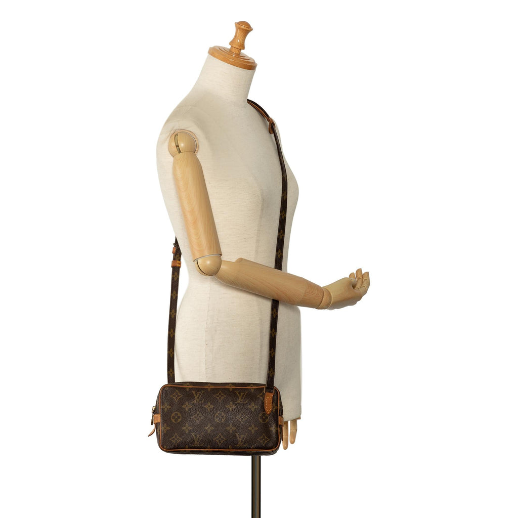 Louis Vuitton Monogram Pochette Marly Bandouliere (SHG-hHS74W)