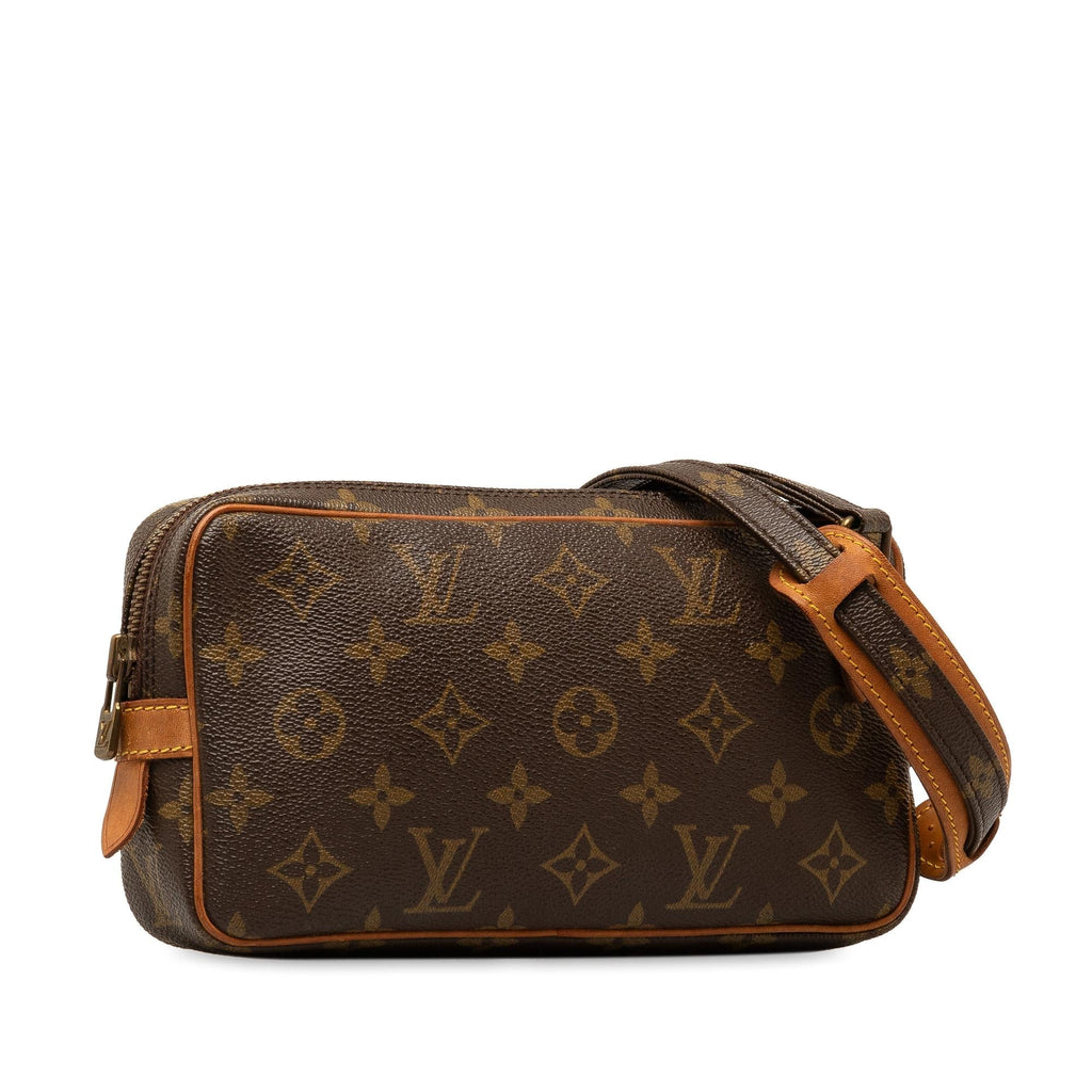 Louis Vuitton Monogram Pochette Marly Bandouliere (SHG-hHS74W)