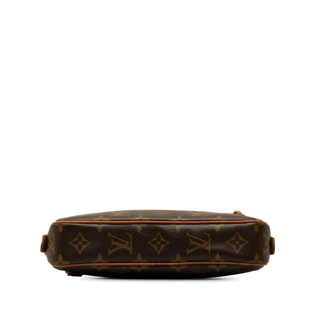 Louis Vuitton Monogram Pochette Marly Bandouliere (SHG-0bMCPw)
