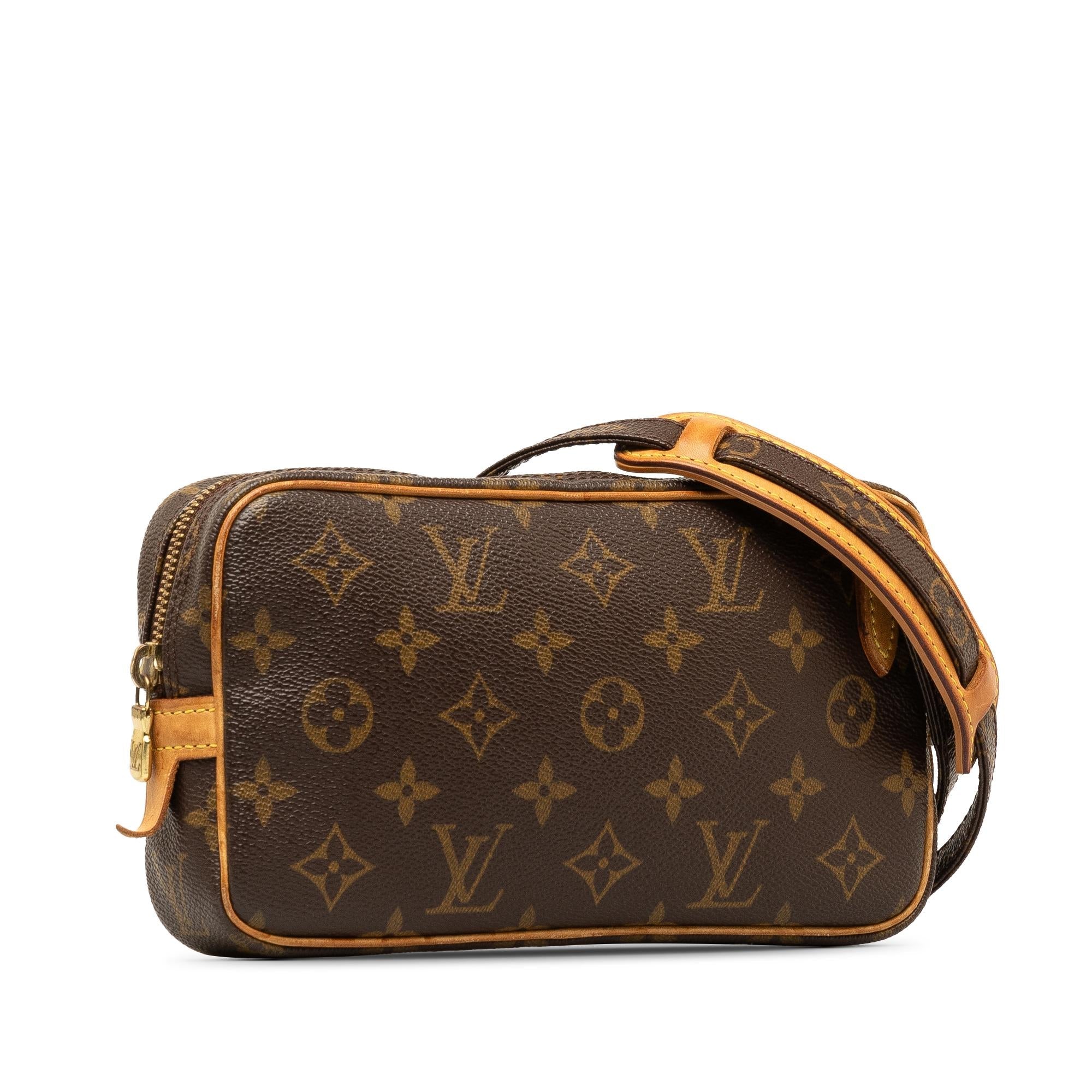 Louis Vuitton Monogram Pochette Marly Bandouliere (SHG-St9Ohd)