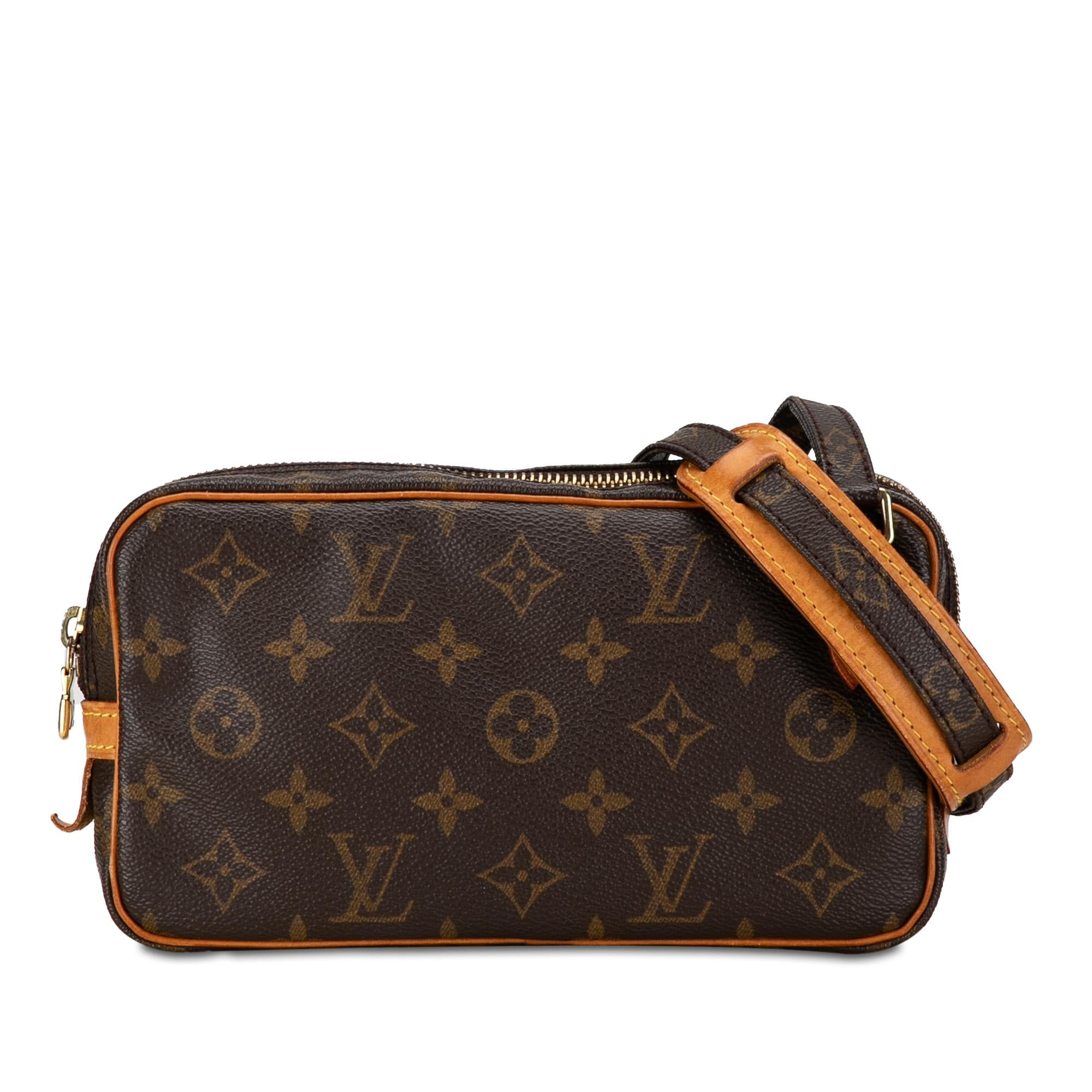 Louis Vuitton Monogram Pochette Marly Bandouliere (SHG-cLnHn7)