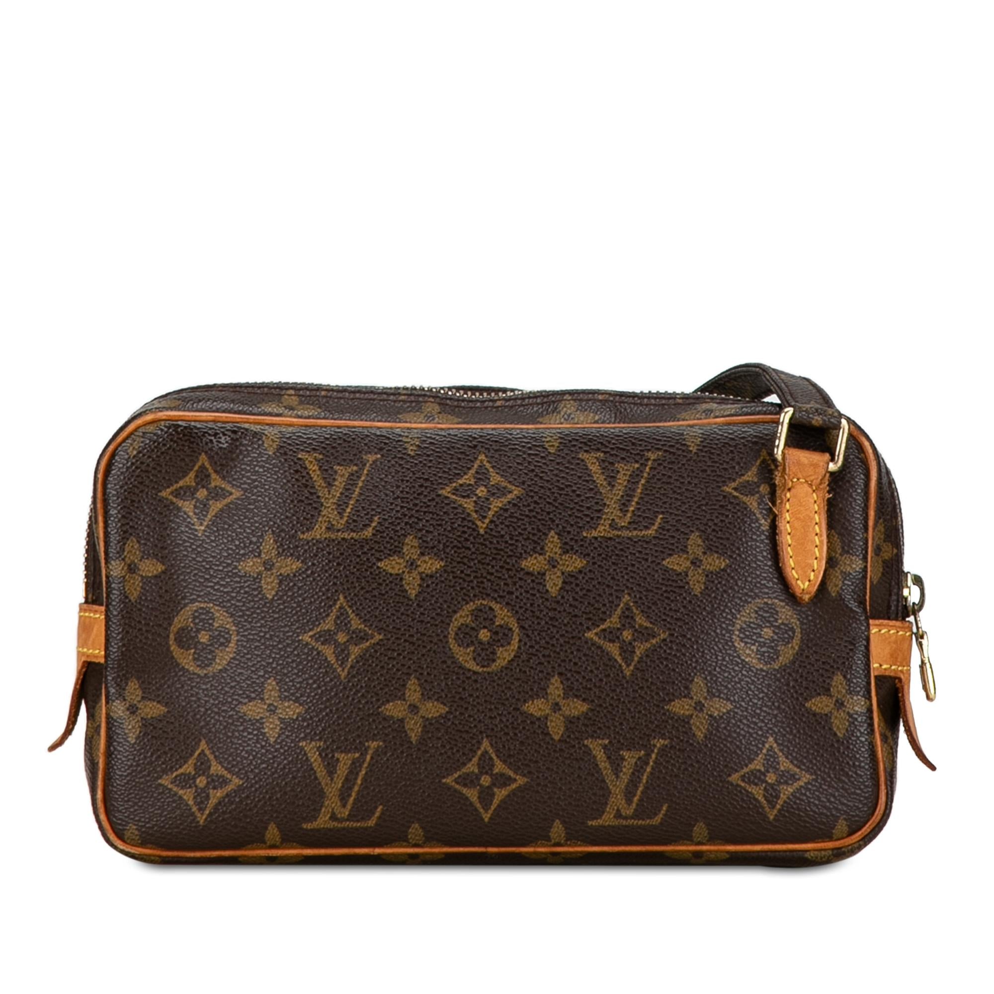 Louis Vuitton Monogram Pochette Marly Bandouliere (SHG-a081dv)