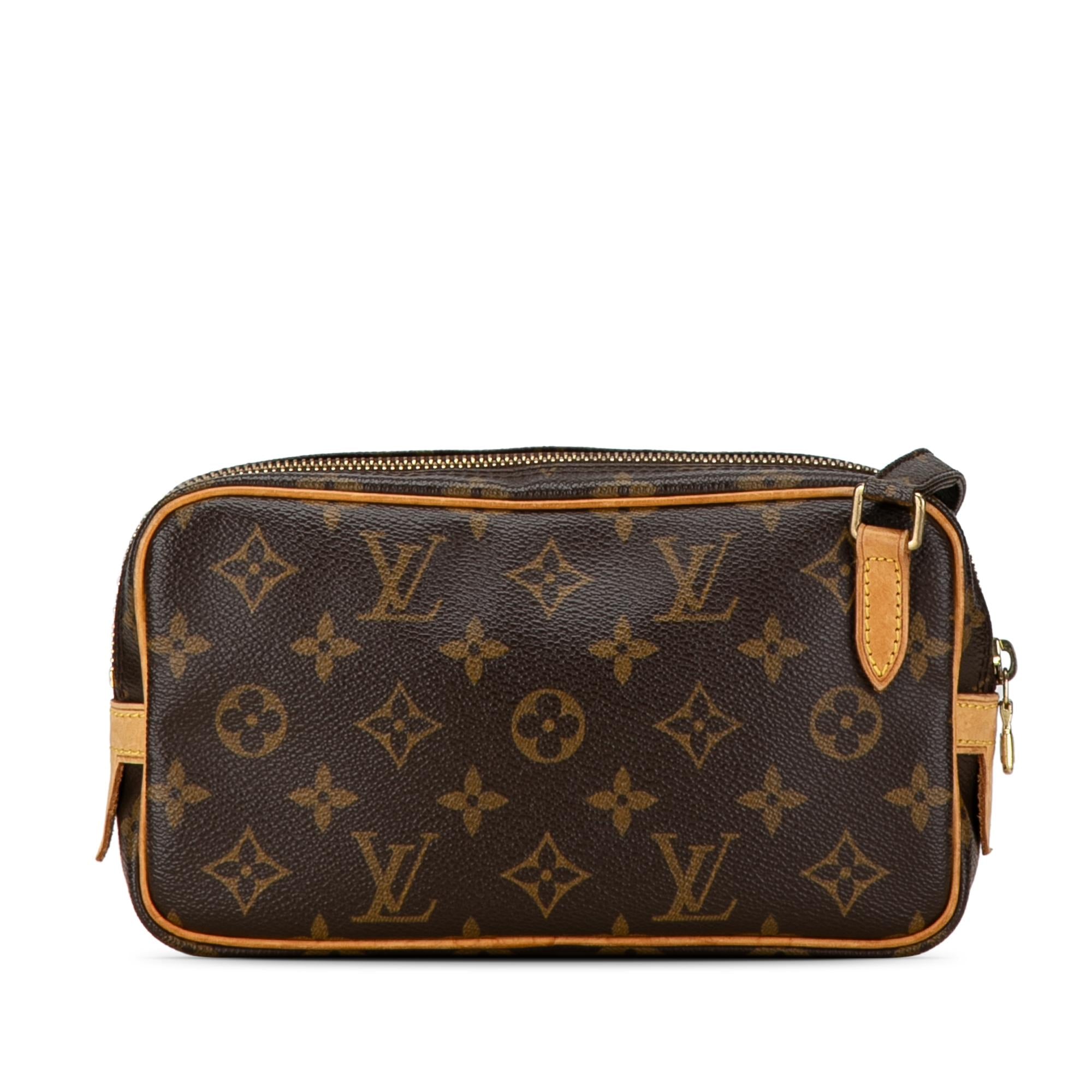 Louis Vuitton Monogram Pochette Marly Bandouliere (SHG-kyZV0H)