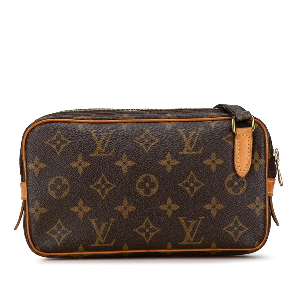 Louis Vuitton Monogram Pochette Marly Bandouliere (SHG-OlIcJT)