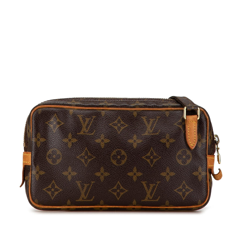 Louis Vuitton Monogram Pochette Marly Bandouliere (SHG-bm7c88)