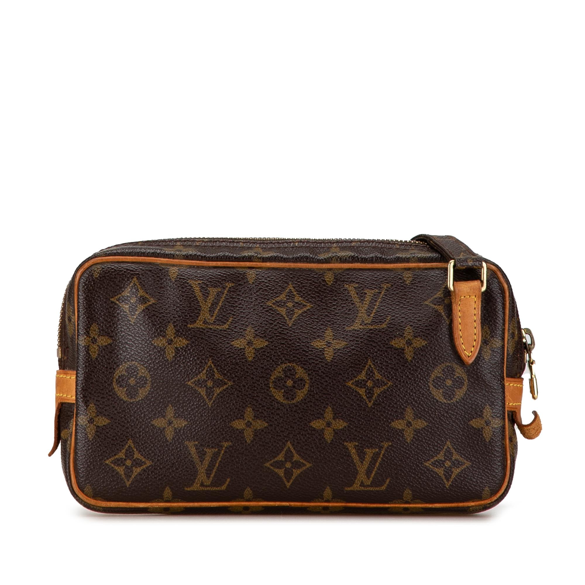 Louis Vuitton Monogram Pochette Marly Bandouliere (SHG-bm7c88)