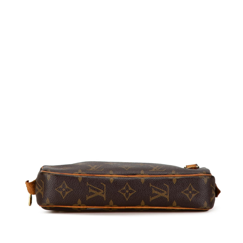 Louis Vuitton Monogram Pochette Marly Bandouliere (SHG-bm7c88)