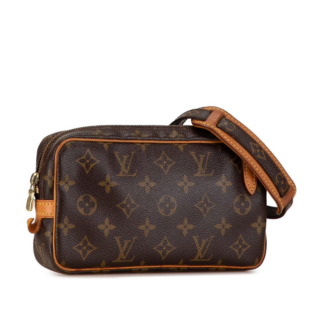 Louis Vuitton Monogram Pochette Marly Bandouliere (SHG-bm7c88)