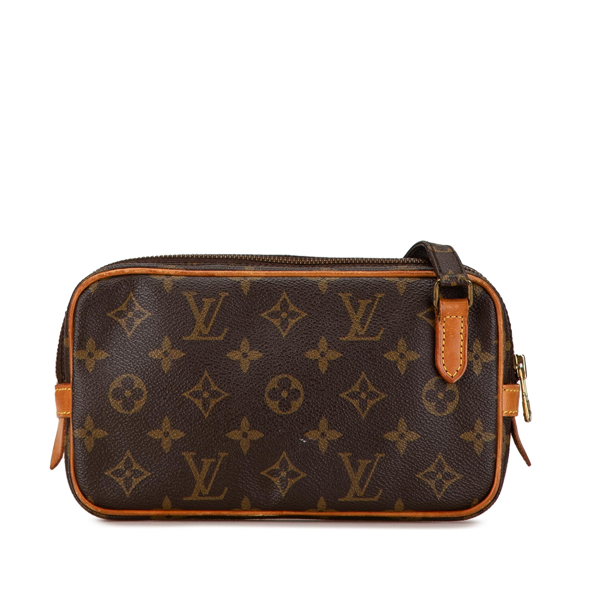 Louis Vuitton Monogram Pochette Marly Bandouliere (SHG-c0o9yD)